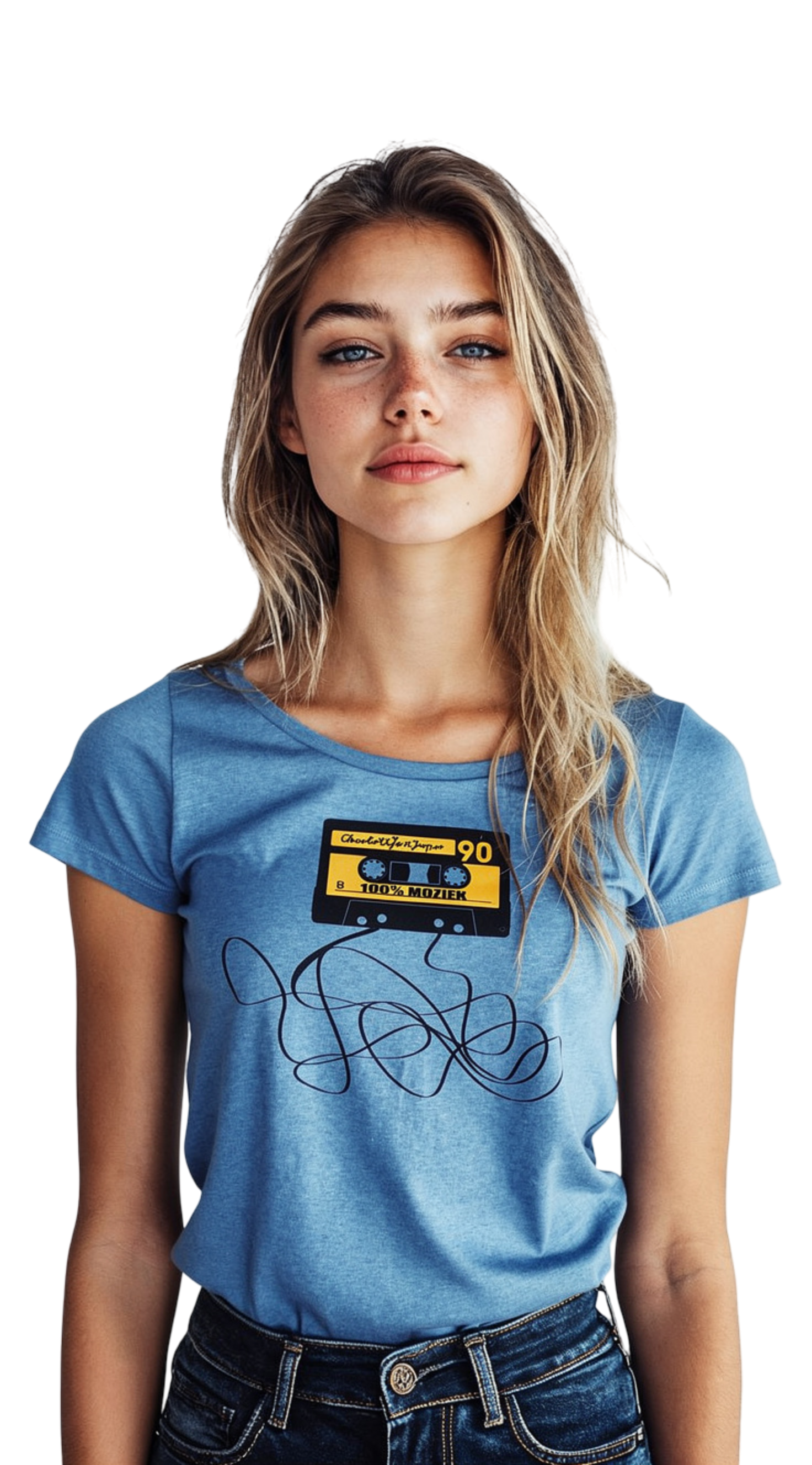 Kassette blau meliert