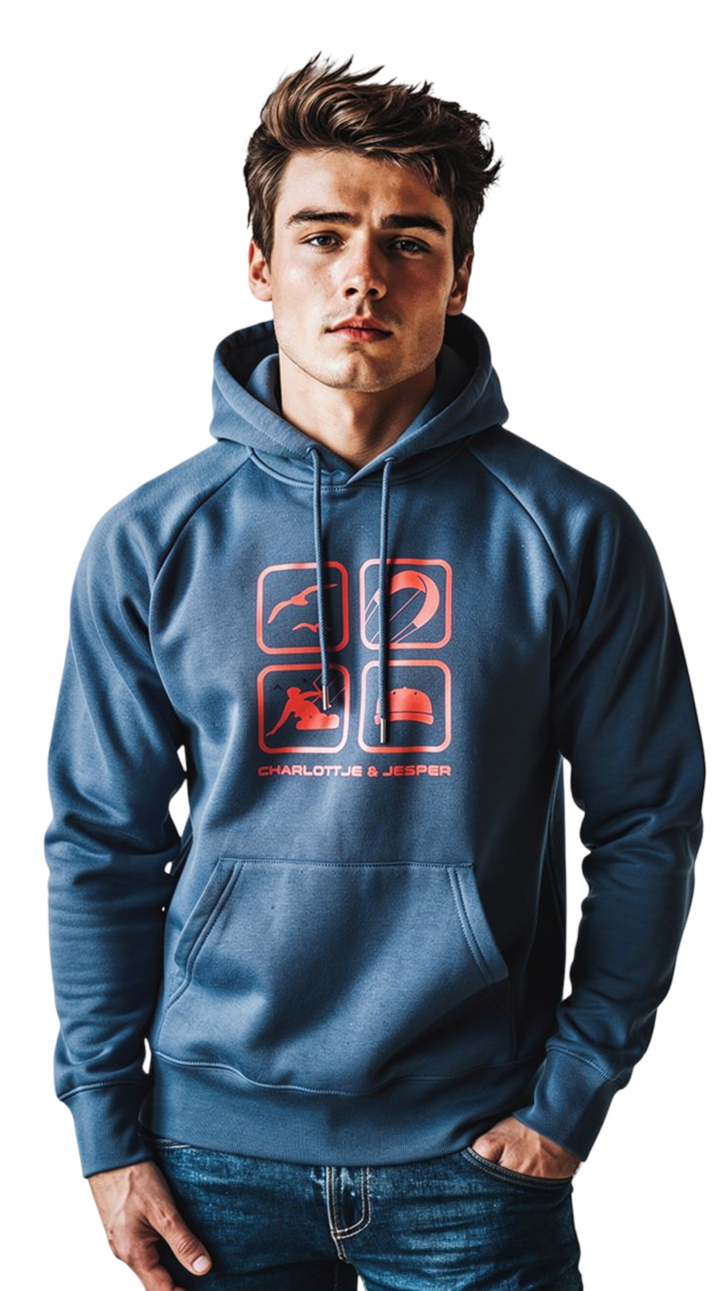 4 Motiv Kite Kapuzenpulli stargazer