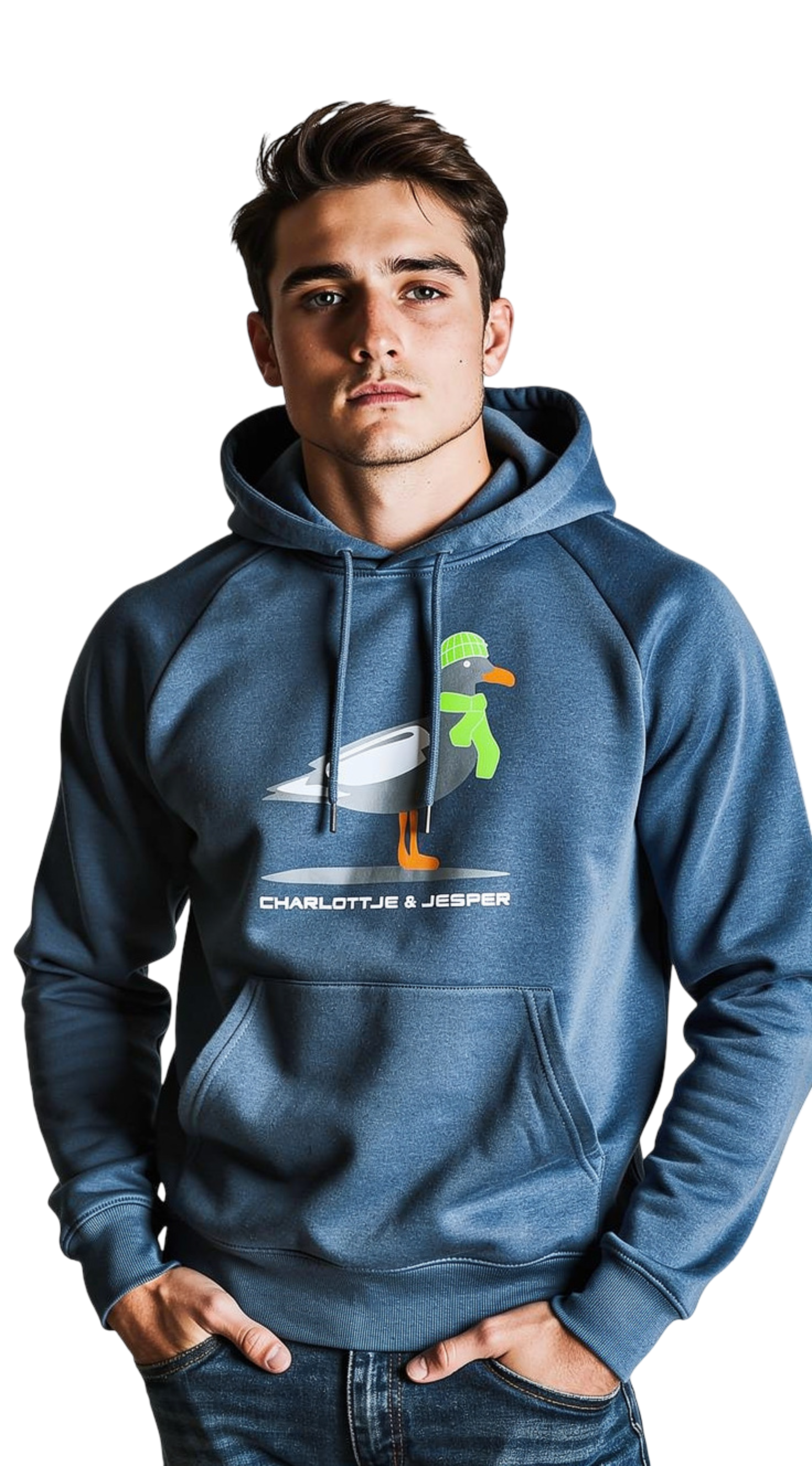 Möwe Hipster Kapuzenpulli stargazer