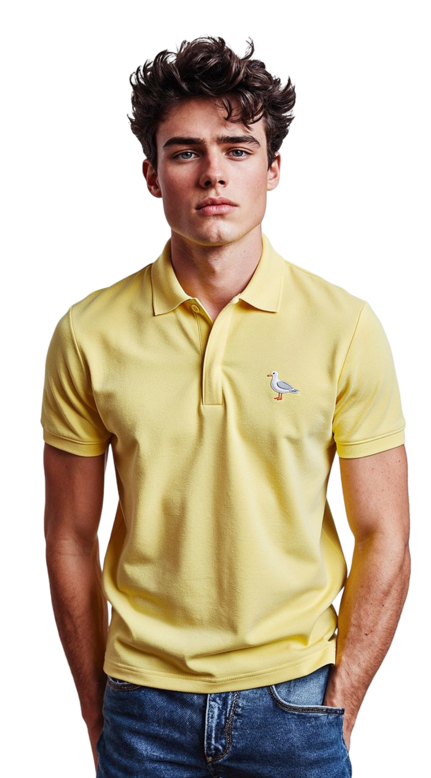 Polo Möwe Logo gelb