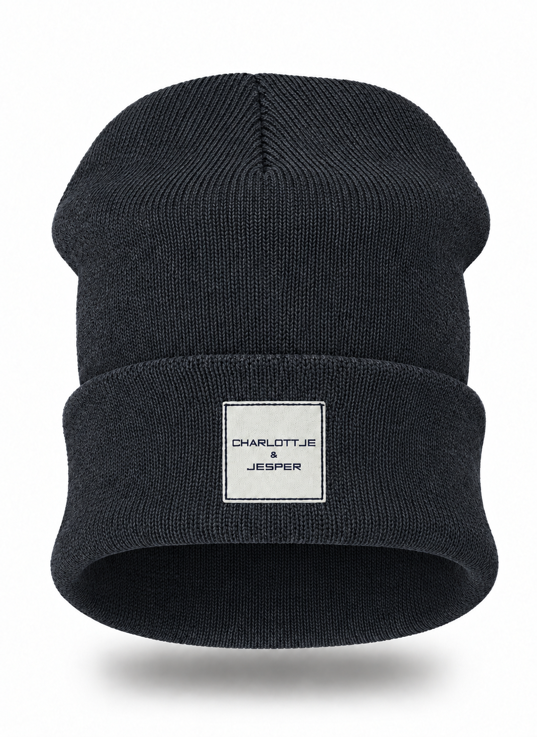 Beanie Logo Alkmaar dunkelgrau