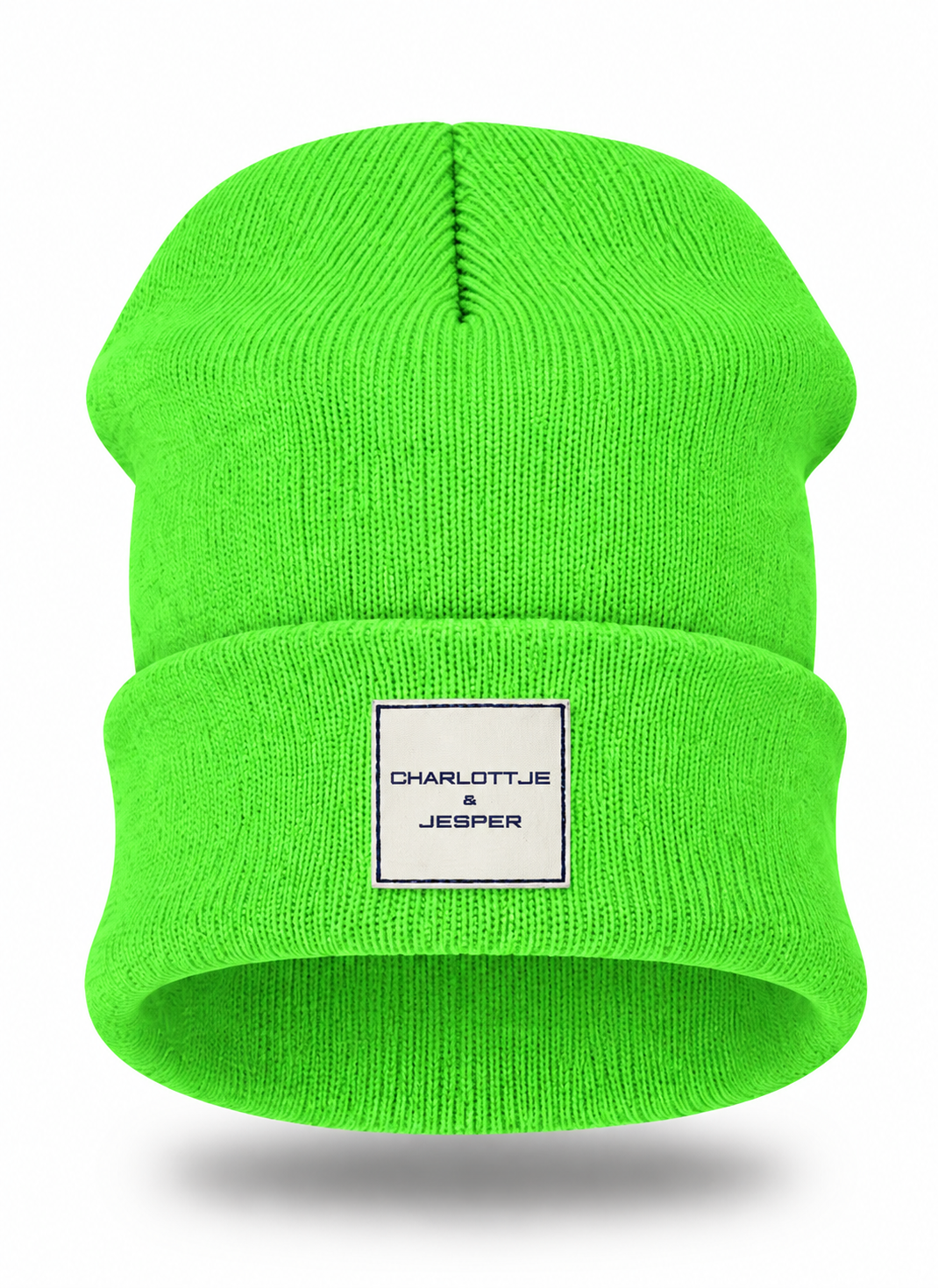 Beanie Logo Alkmaar neon grün