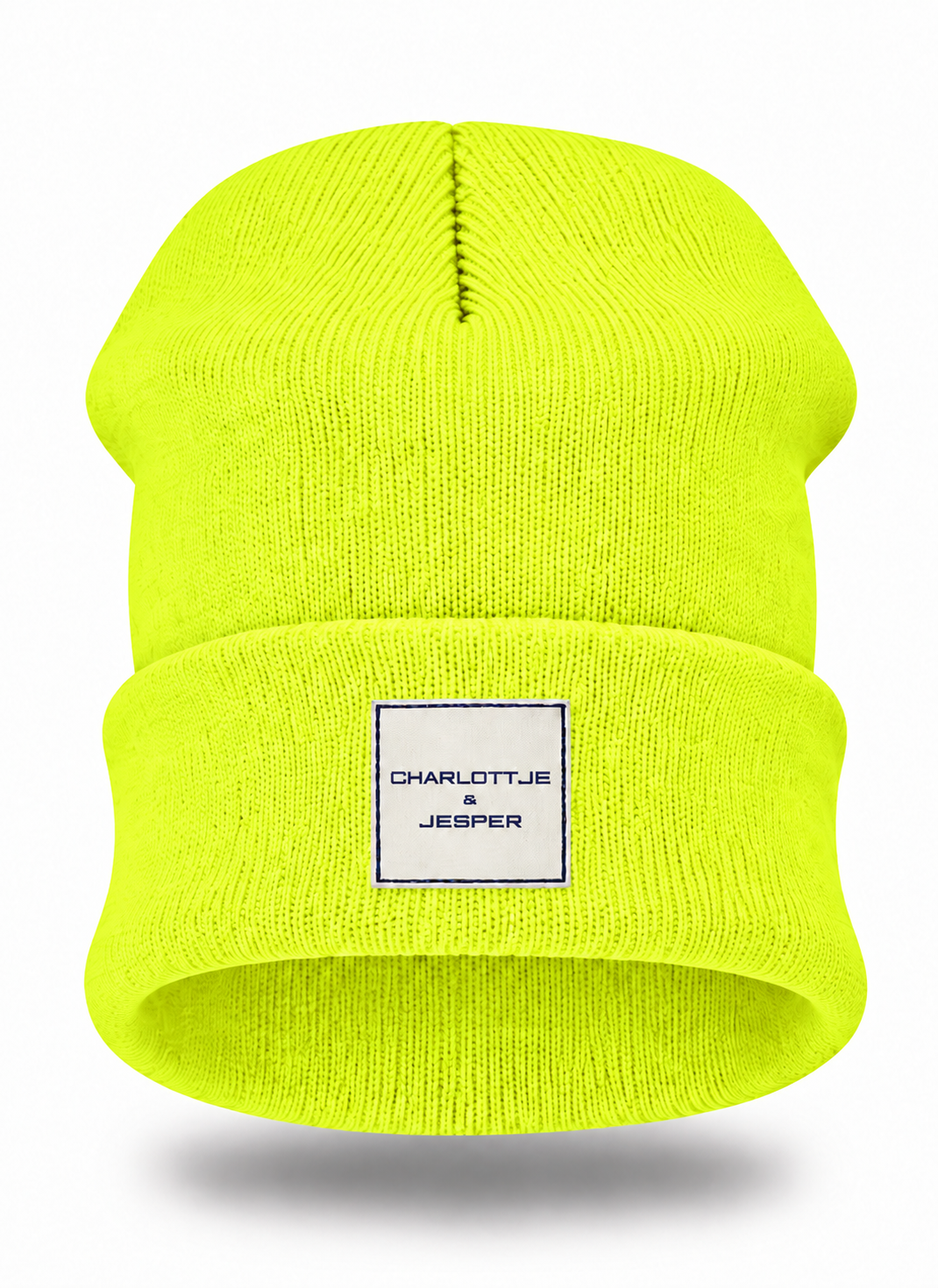 Beanie Logo Alkmaar neongelb