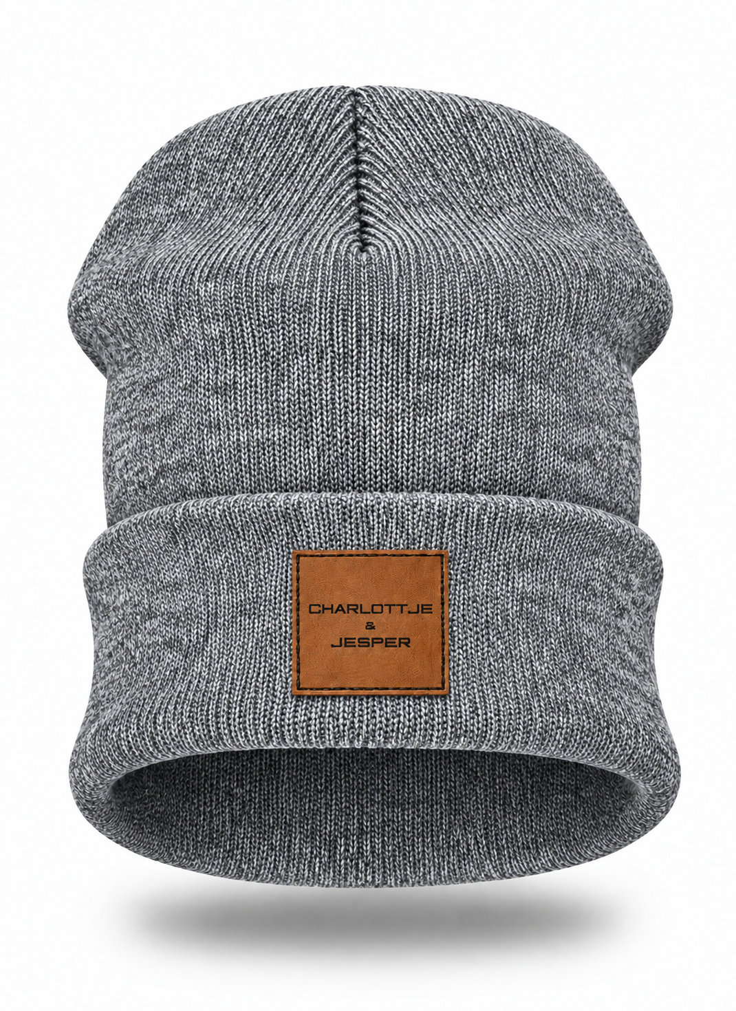 Beanie Logo Alkmaar grau melange