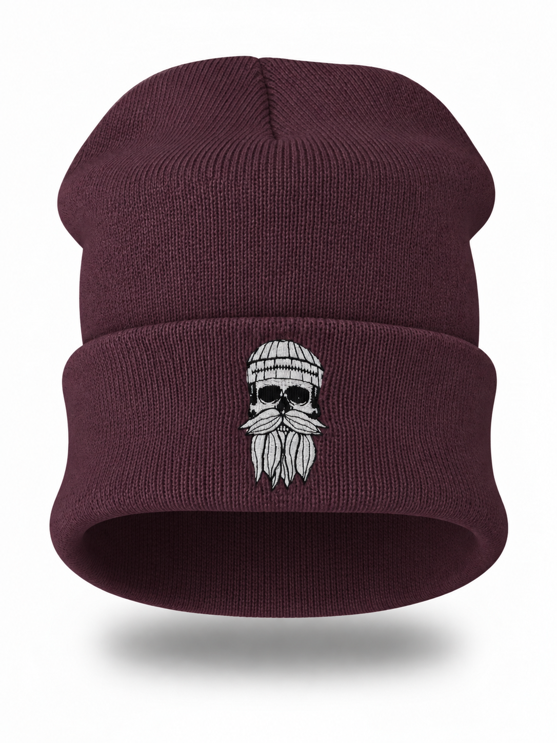 Beanie Rotterdam Hipster Seemann pflaume