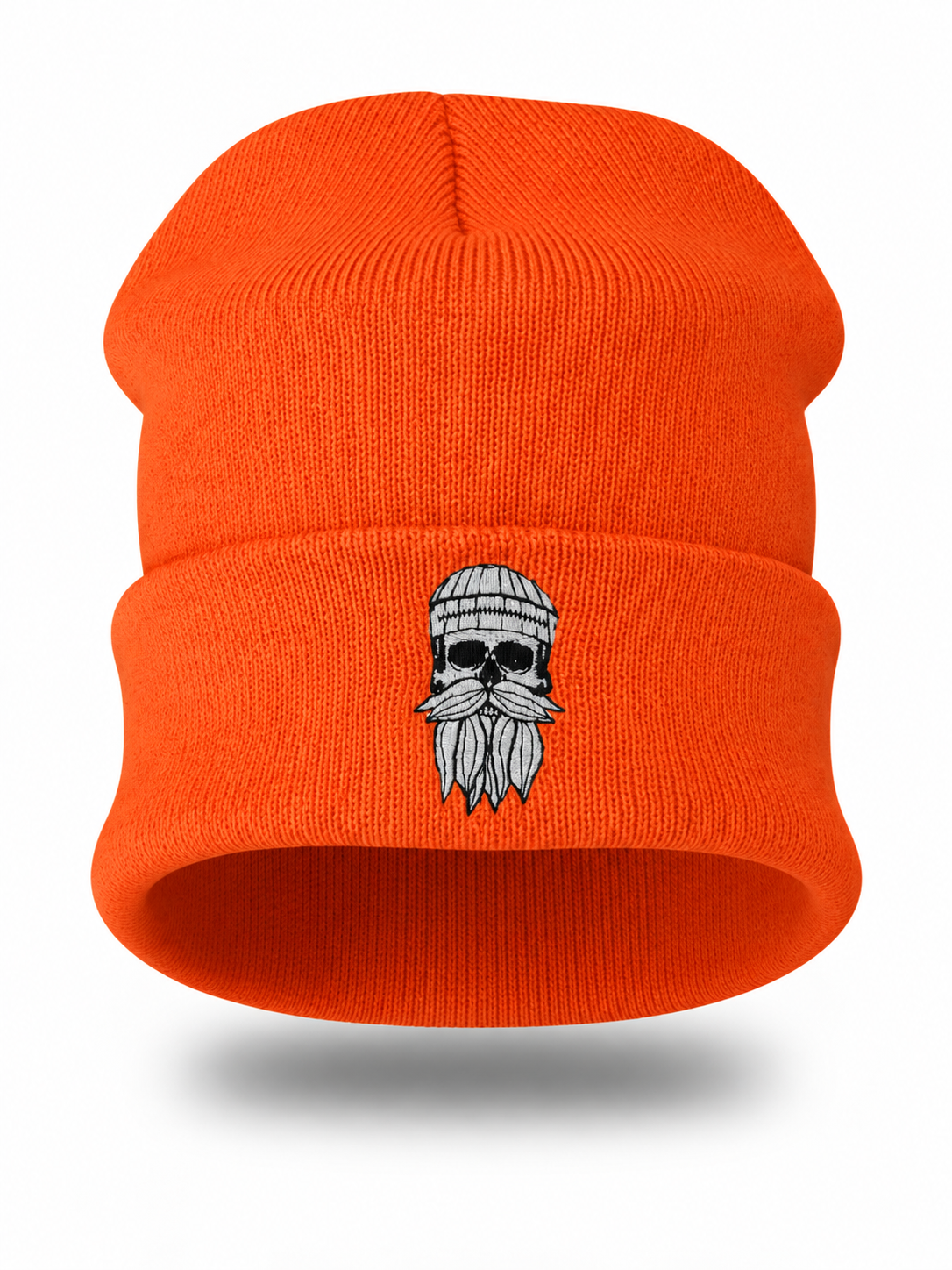 Beanie Rotterdam Hipster Seemann neon orange