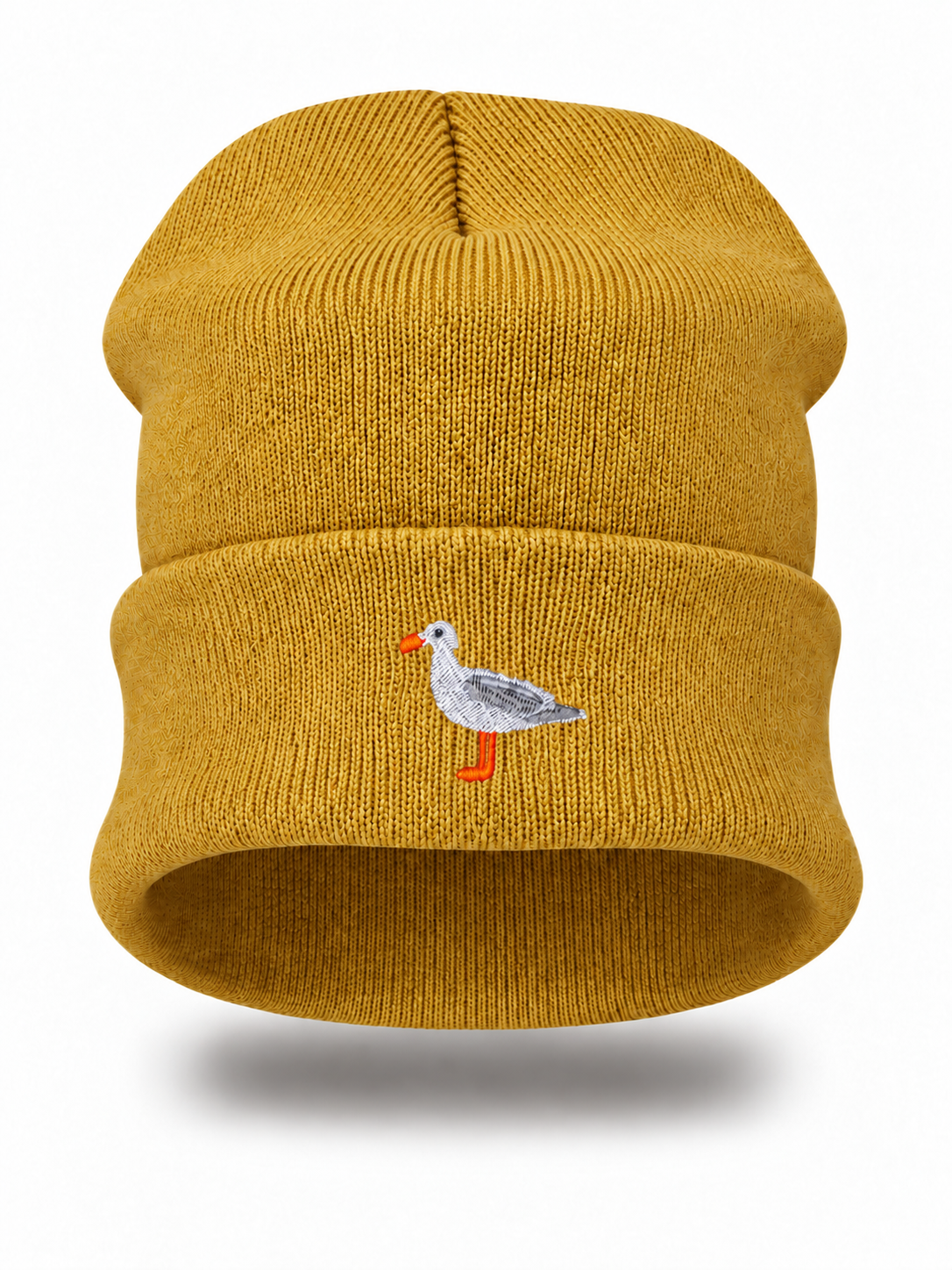Beanie Egmond aan Zee mustard