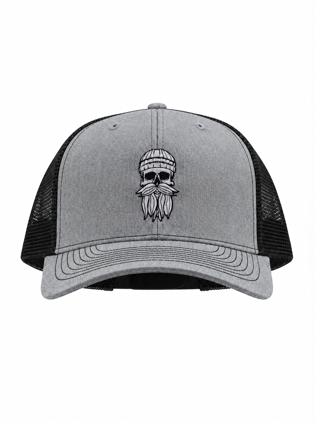 Cap Hipster Seemann hellgrau meliert
