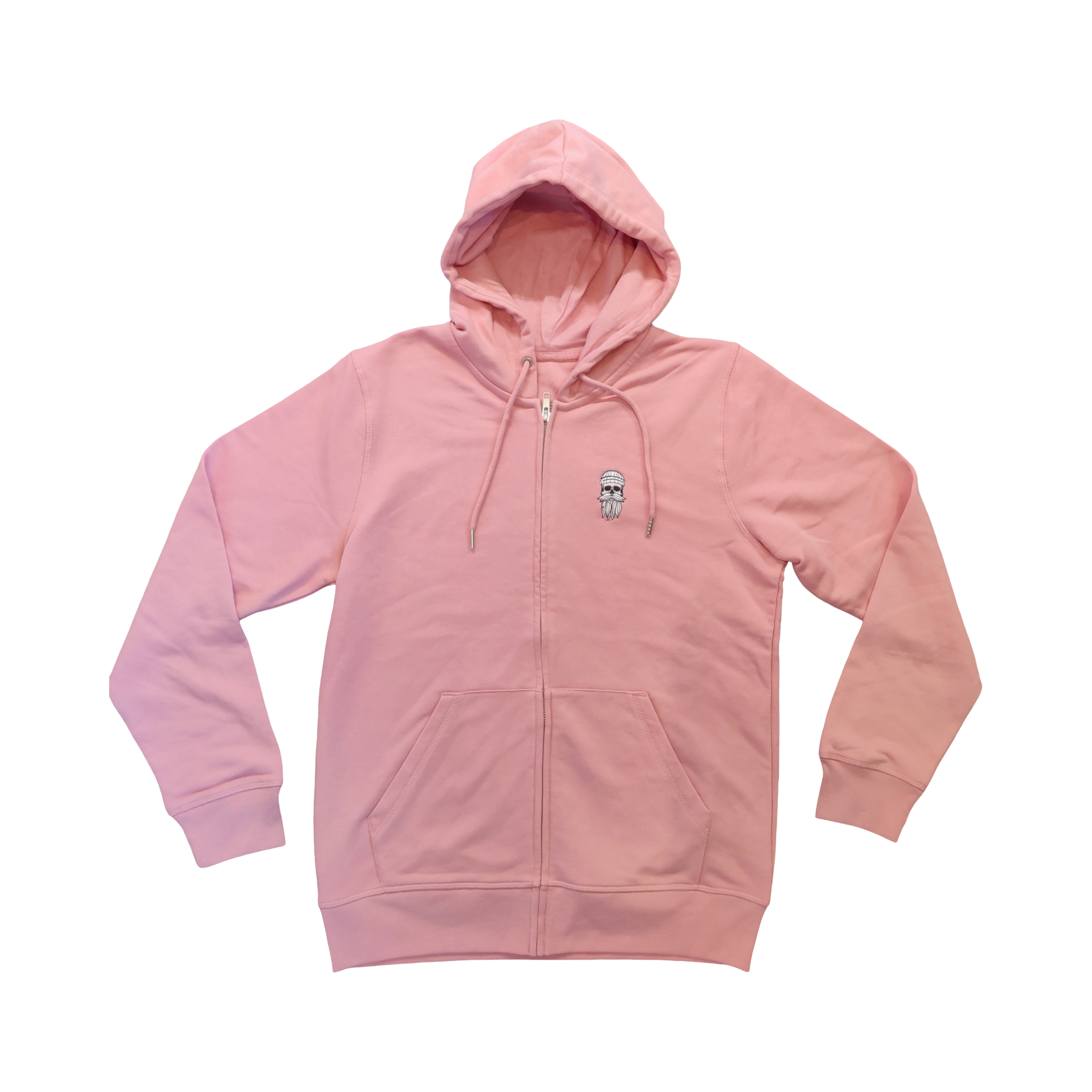 Hipster Seemann Zip Jacke rosa