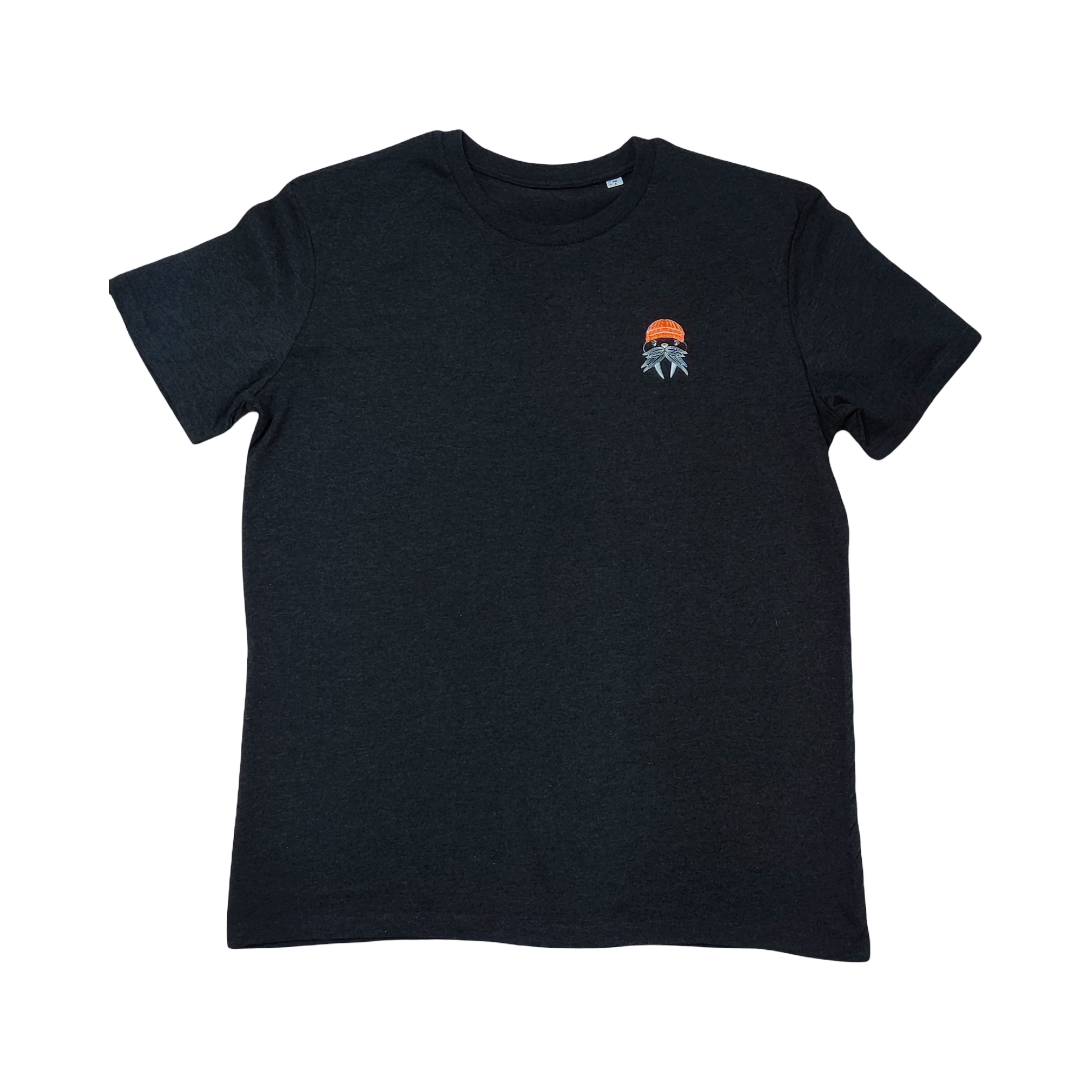 Hipster Walross Stick dunkelgrau