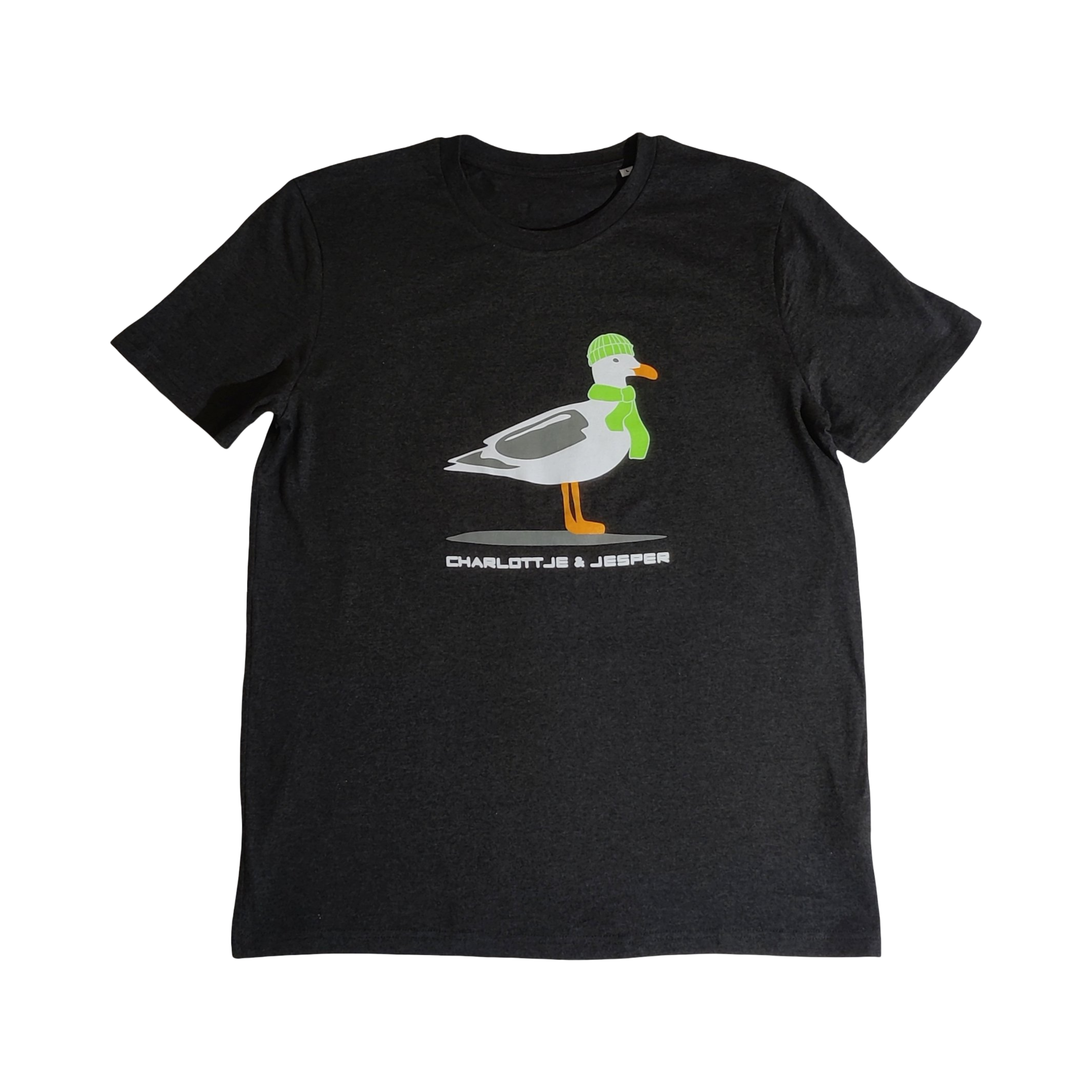 Hipster Möwe dunkelgrau