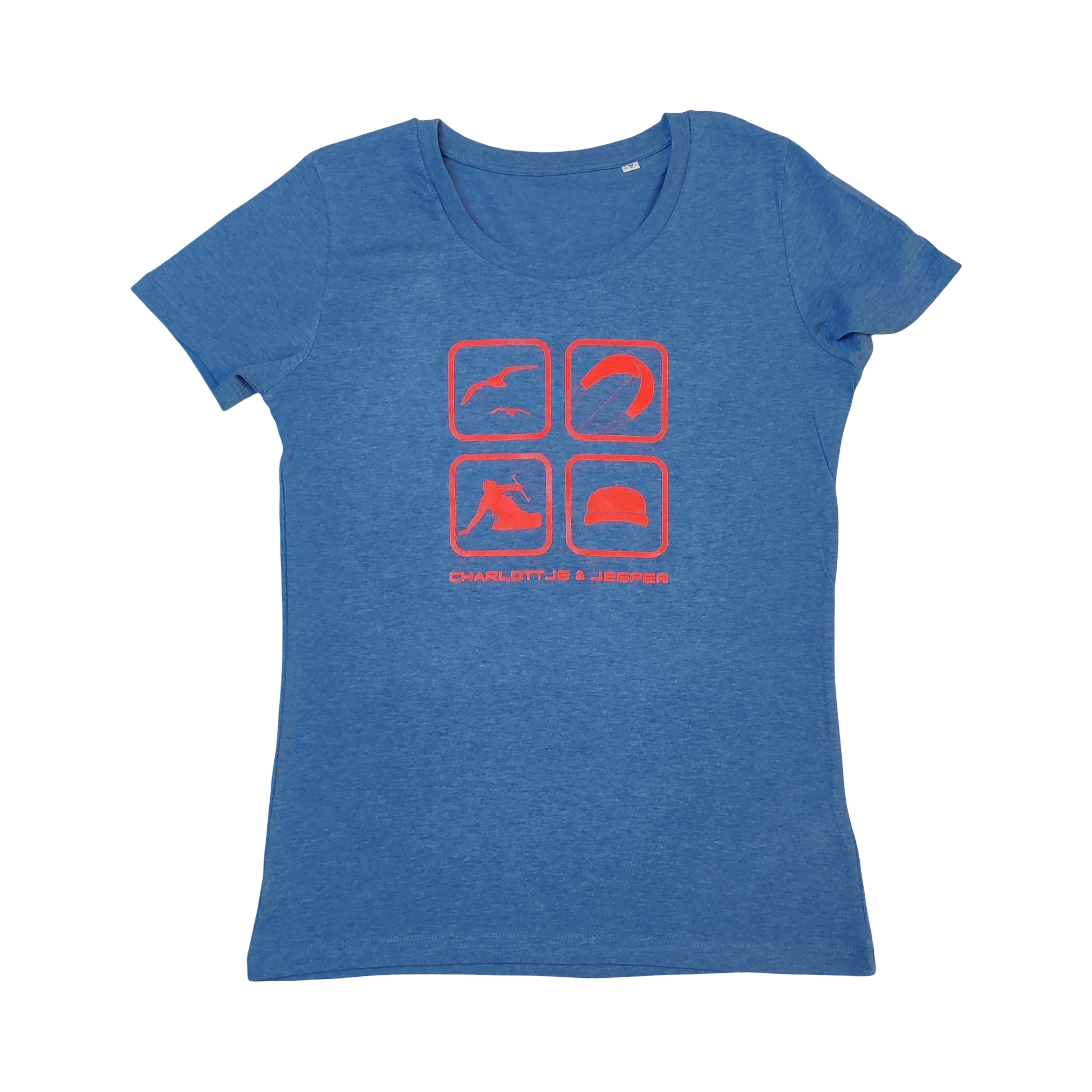 4 Motiv Kite hellblau meliert