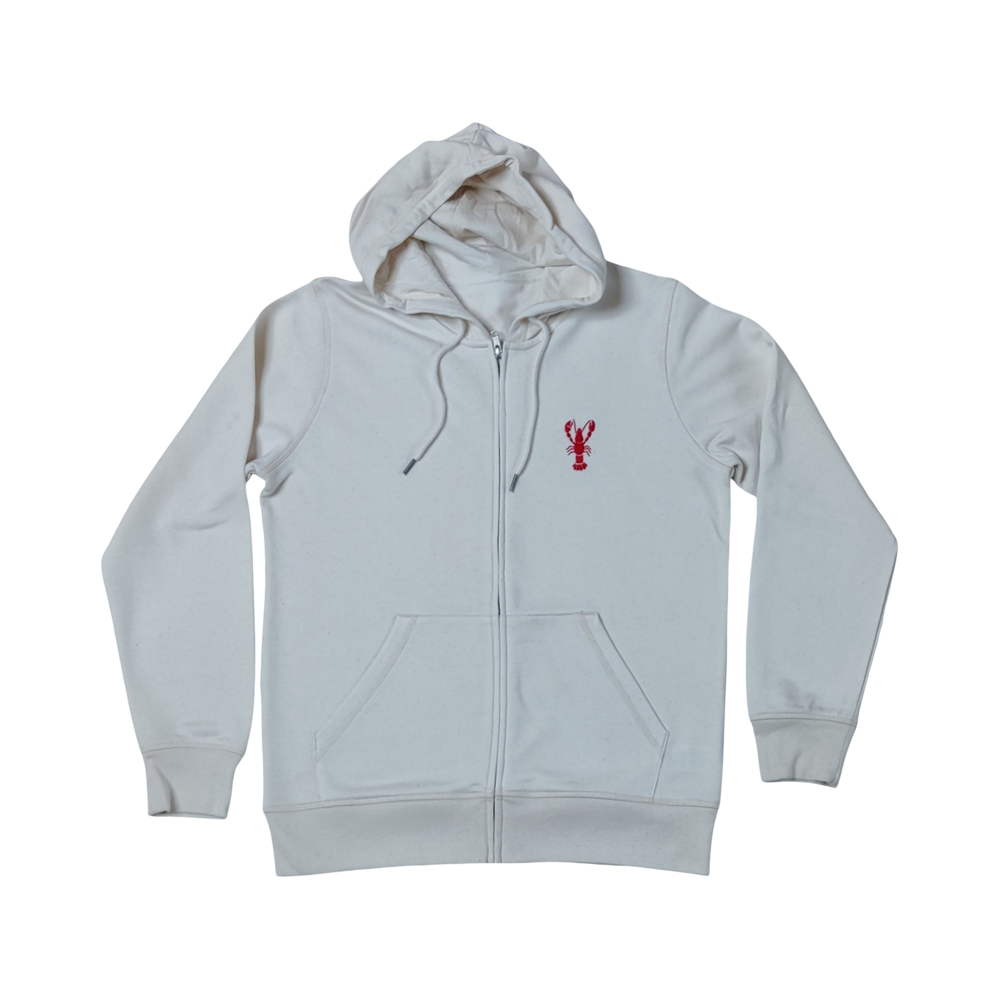 Hummer Zip Jacke vintage weiß