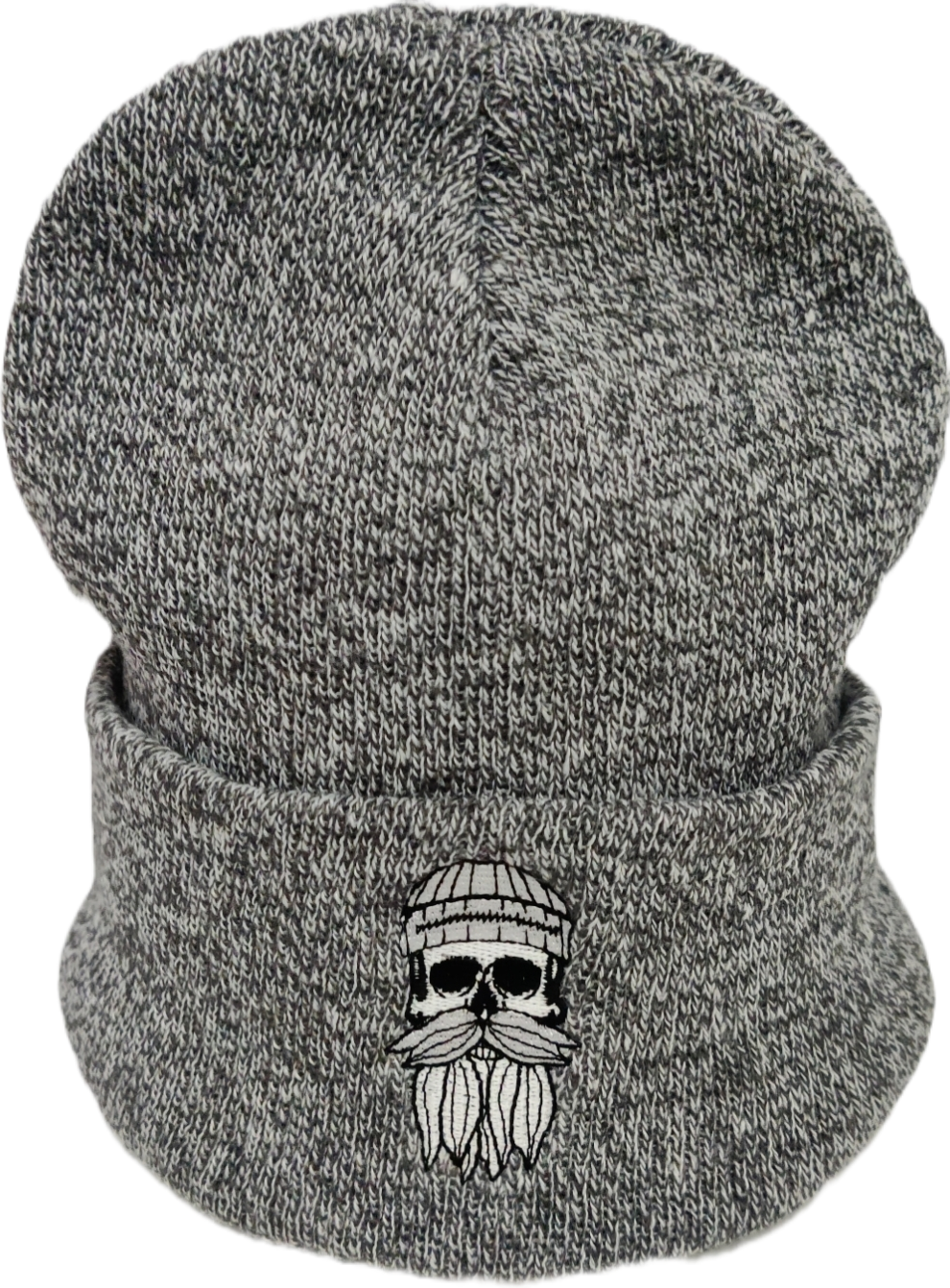 Beanie Rotterdam Hipster Seemann grau melange