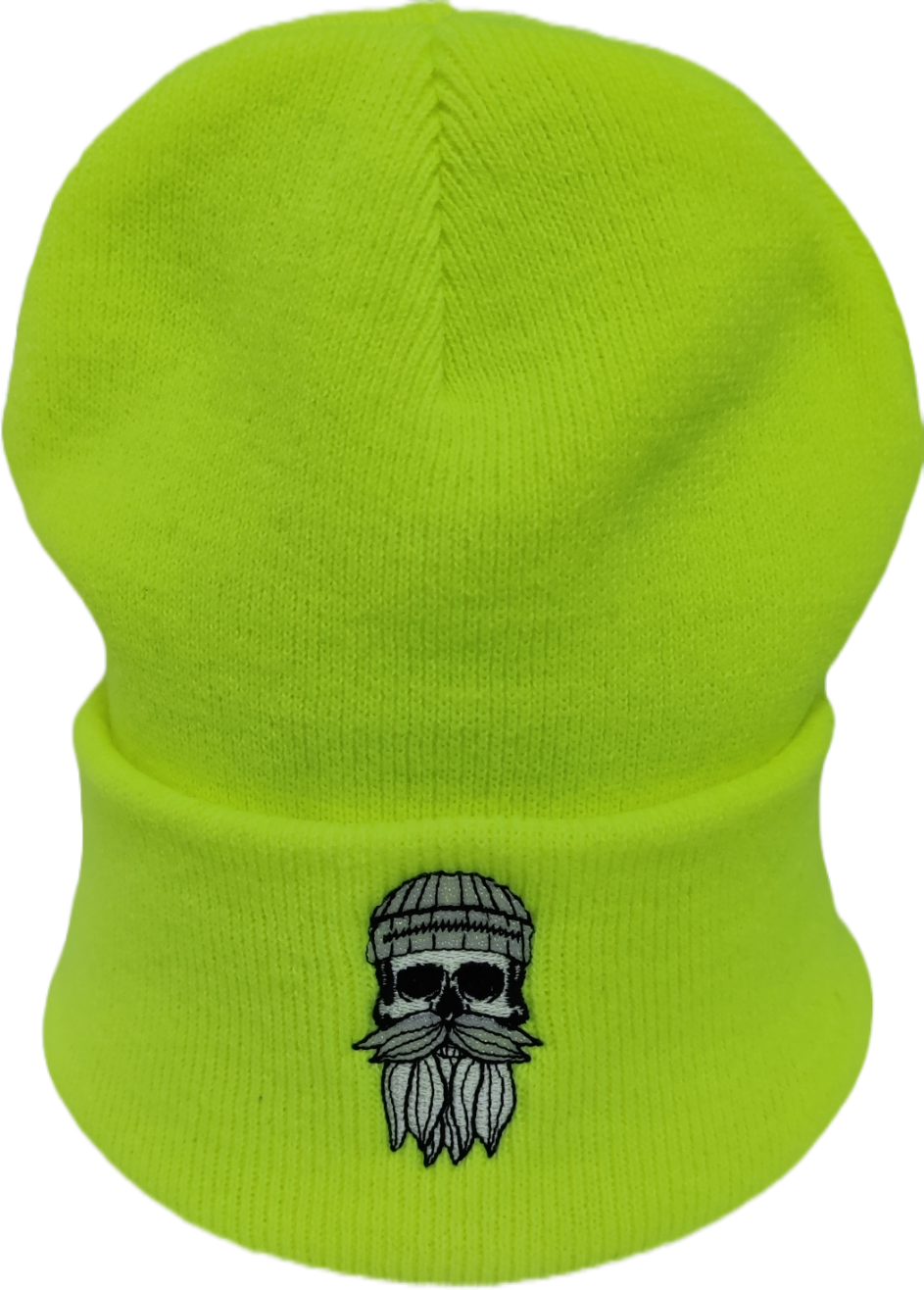 Beanie Rotterdam Hipster Seemann neon gelb