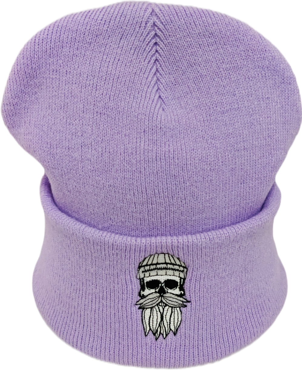 Beanie Rotterdam Hipster Seemann flieder