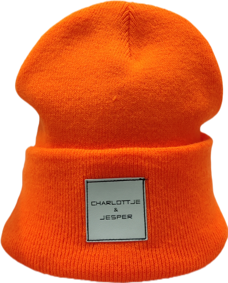 Beanie Logo Alkmaar neon orange