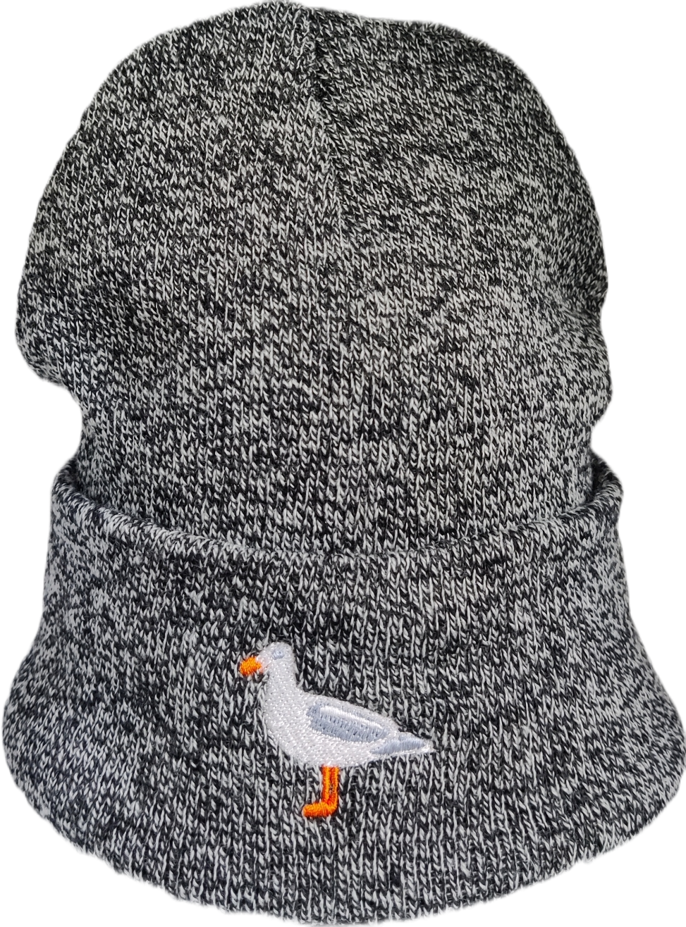 Beanie Egmond aan Zee dunkelgrau melange