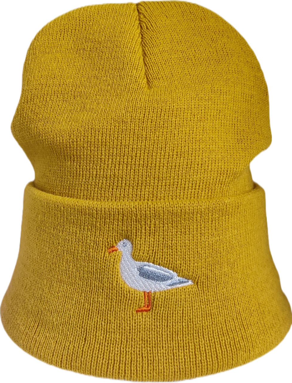 Beanie Egmond aan Zee mustard