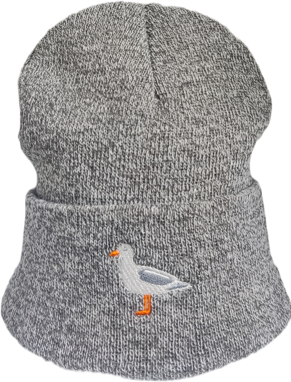 Beanie Egmond aan Zee grau melange