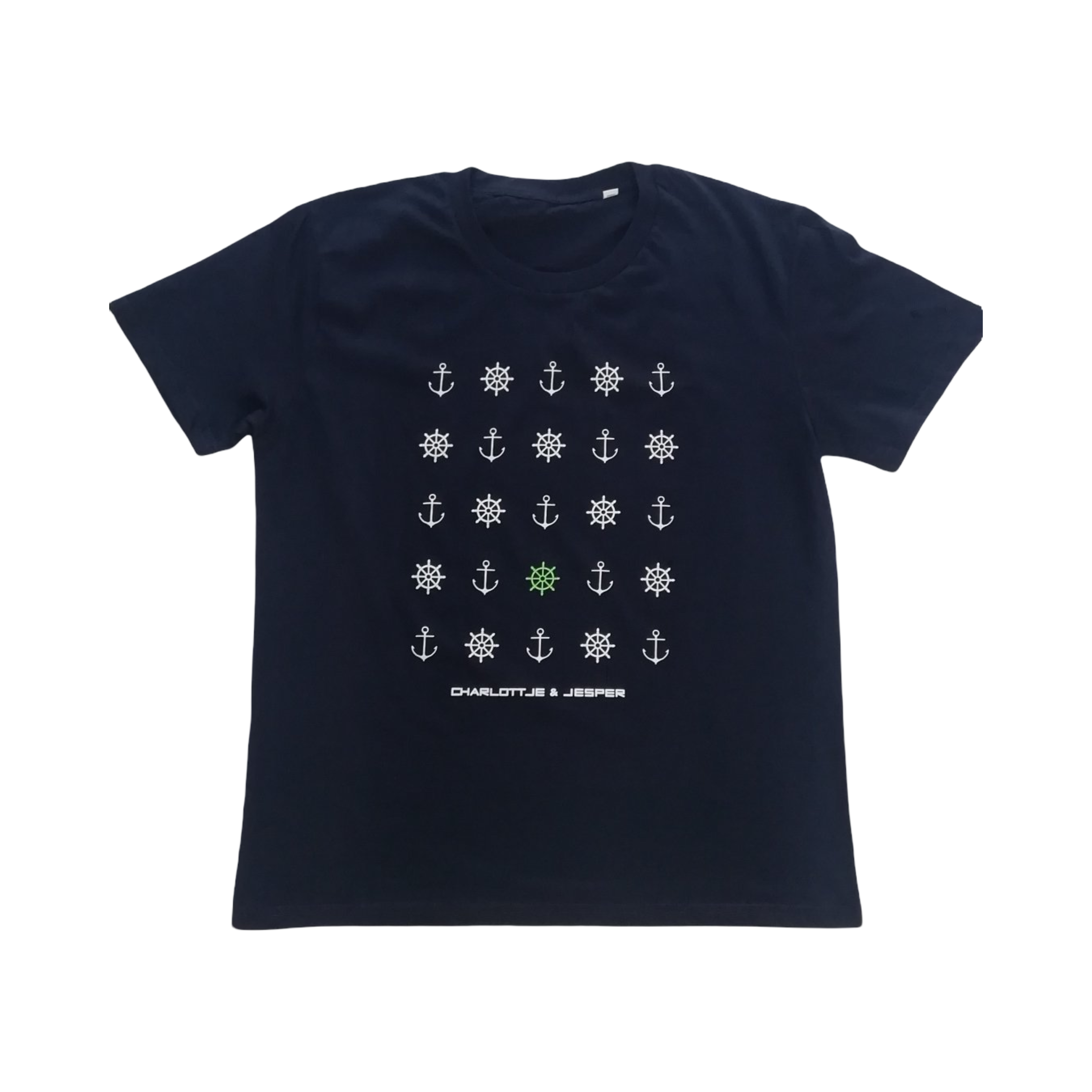 Anker Steuerrad dunkelblau