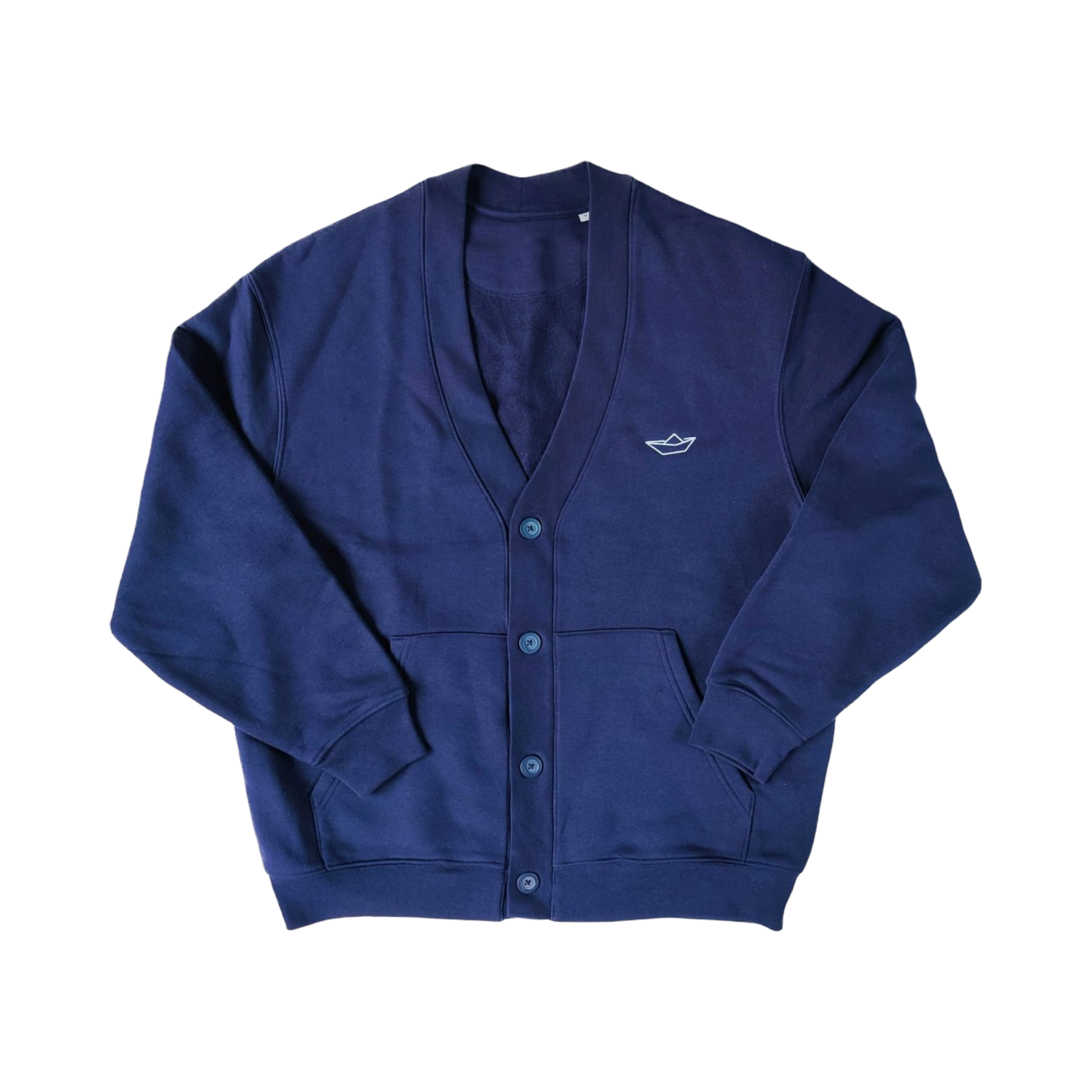 Papierschiff Cardigan Jacke dunkelblau