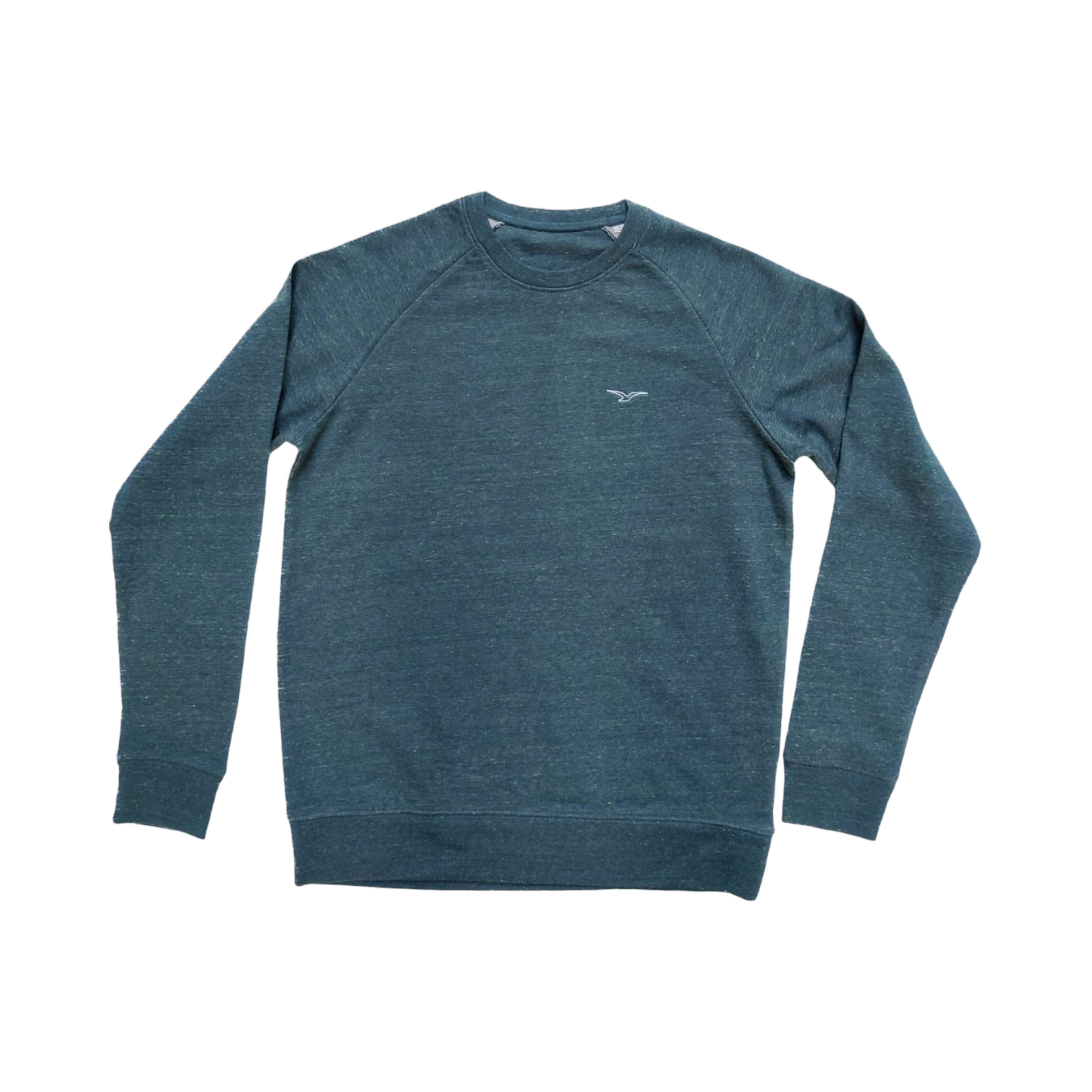Möwe Outerline Pulli grün meliert