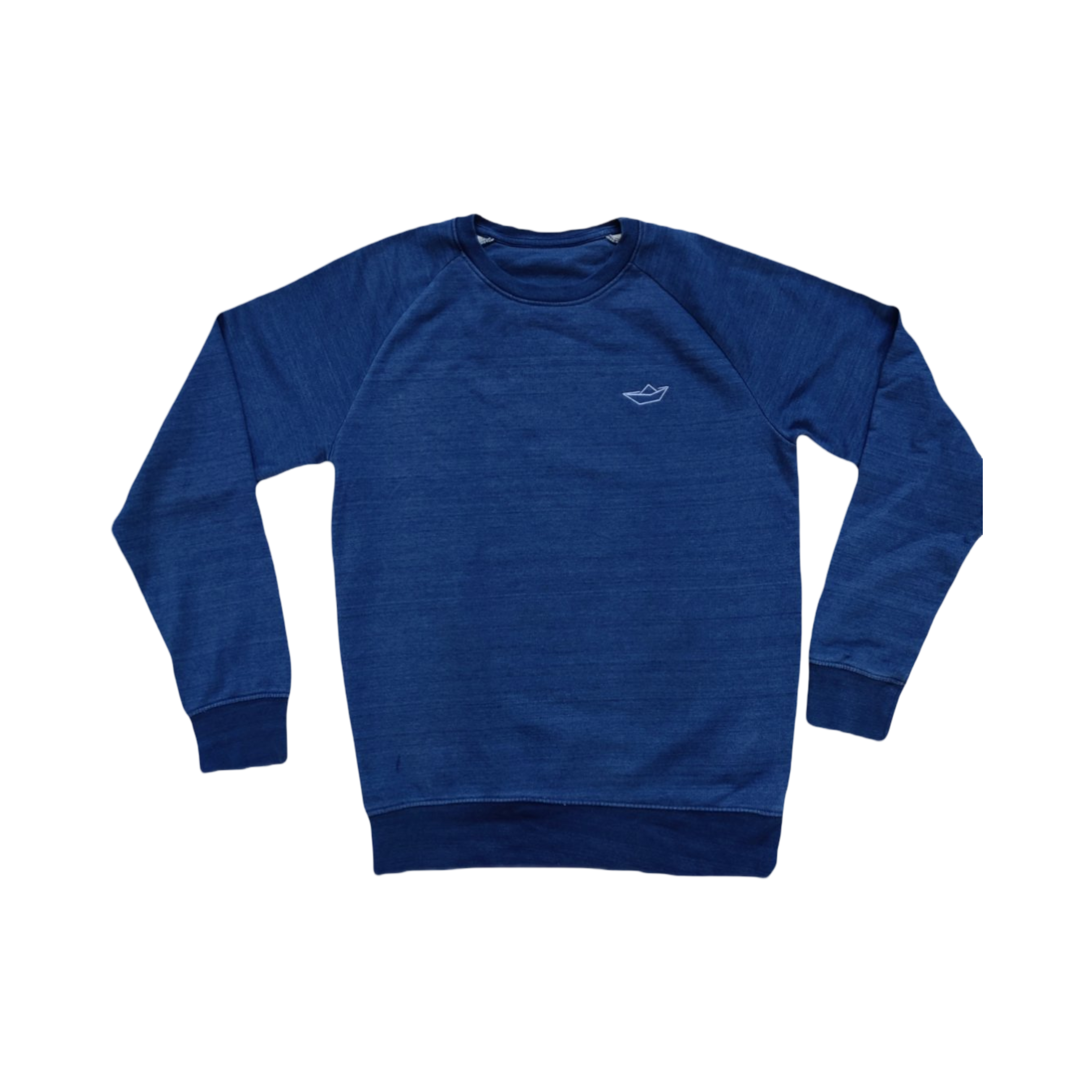 Papierschiff Stick Pulli dunkelblau