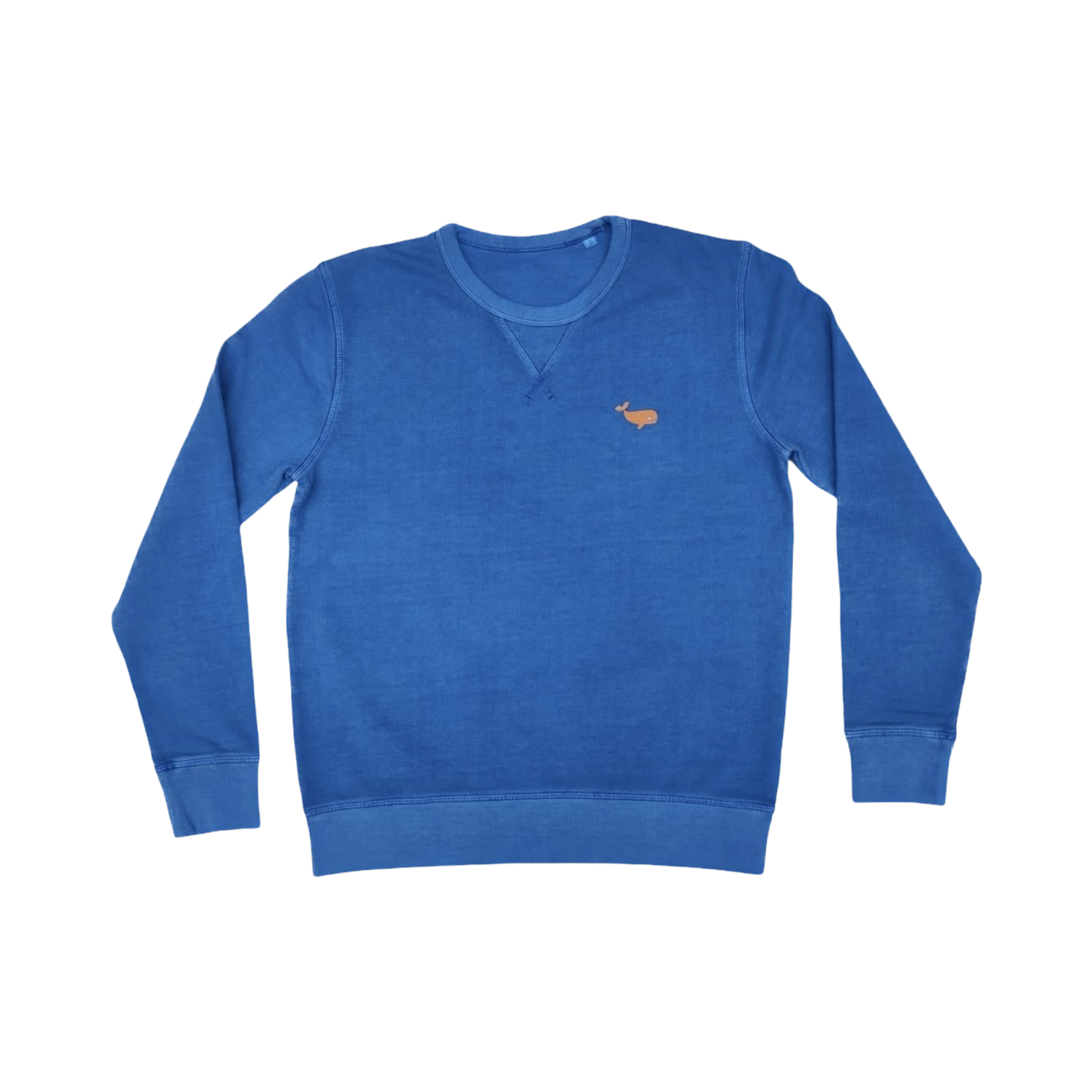 Wal Stick Pulli blau vintage