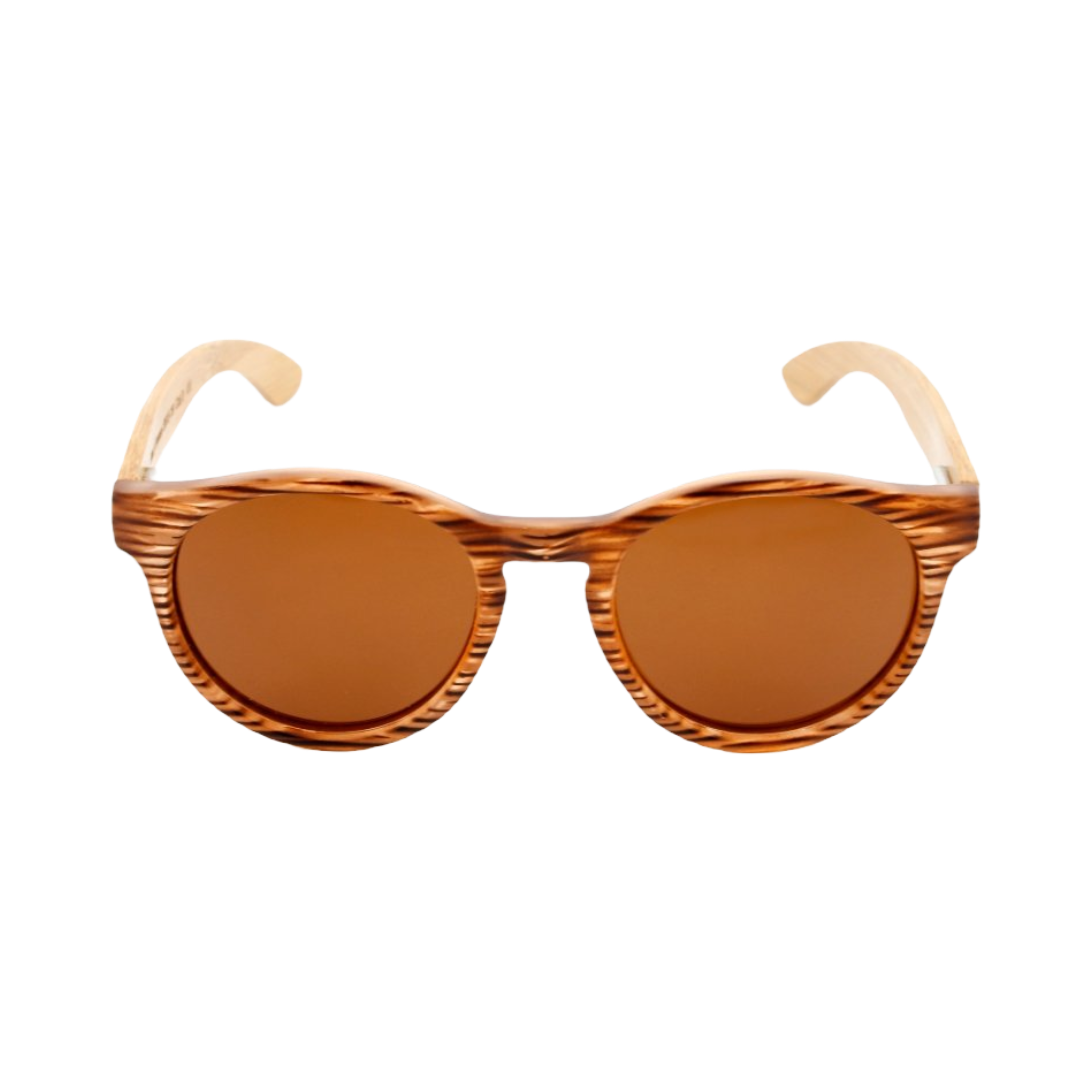 Emmen Echtholzbügel Bambus braun Retro braun