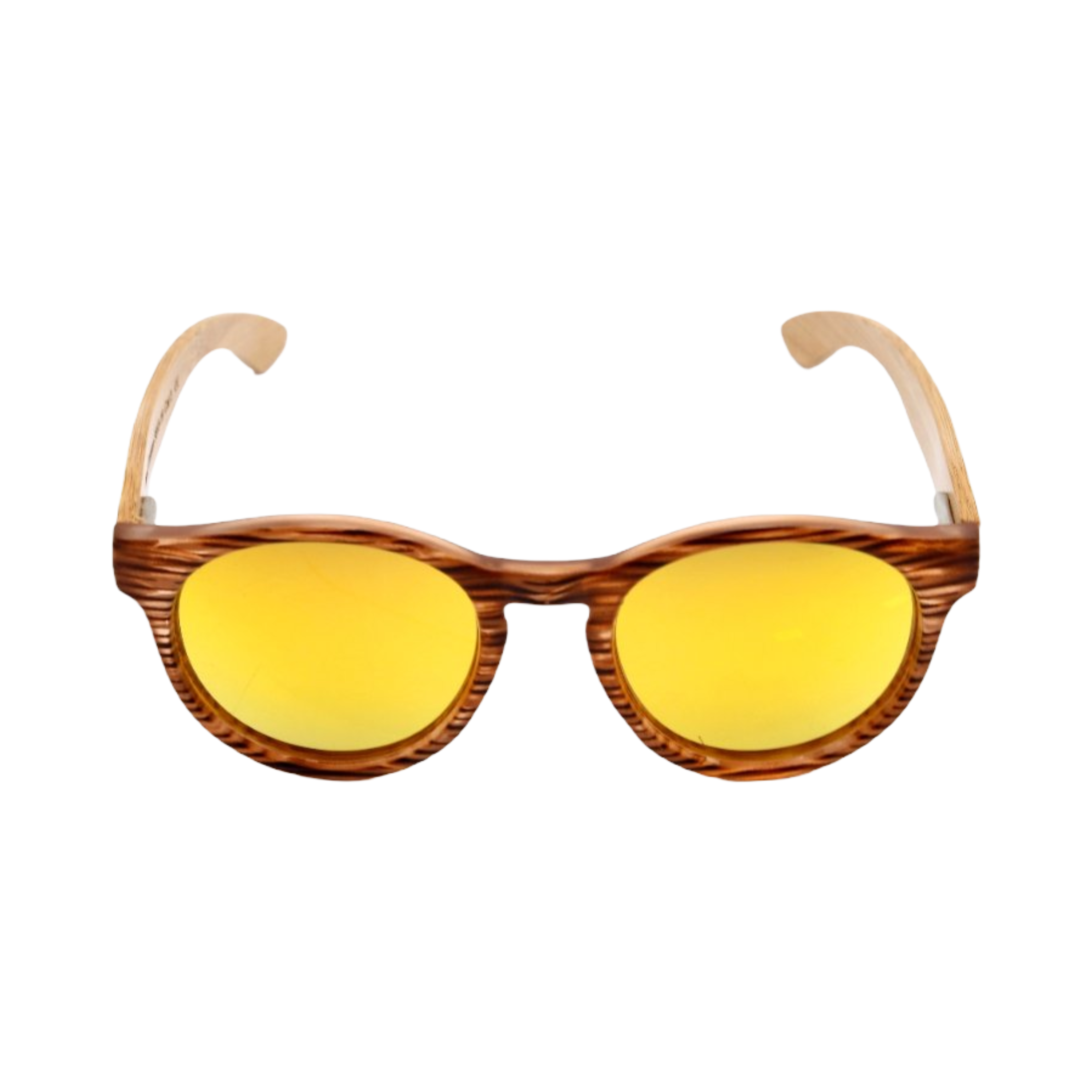 Emmen Echtholzbügel Bambus braun gold