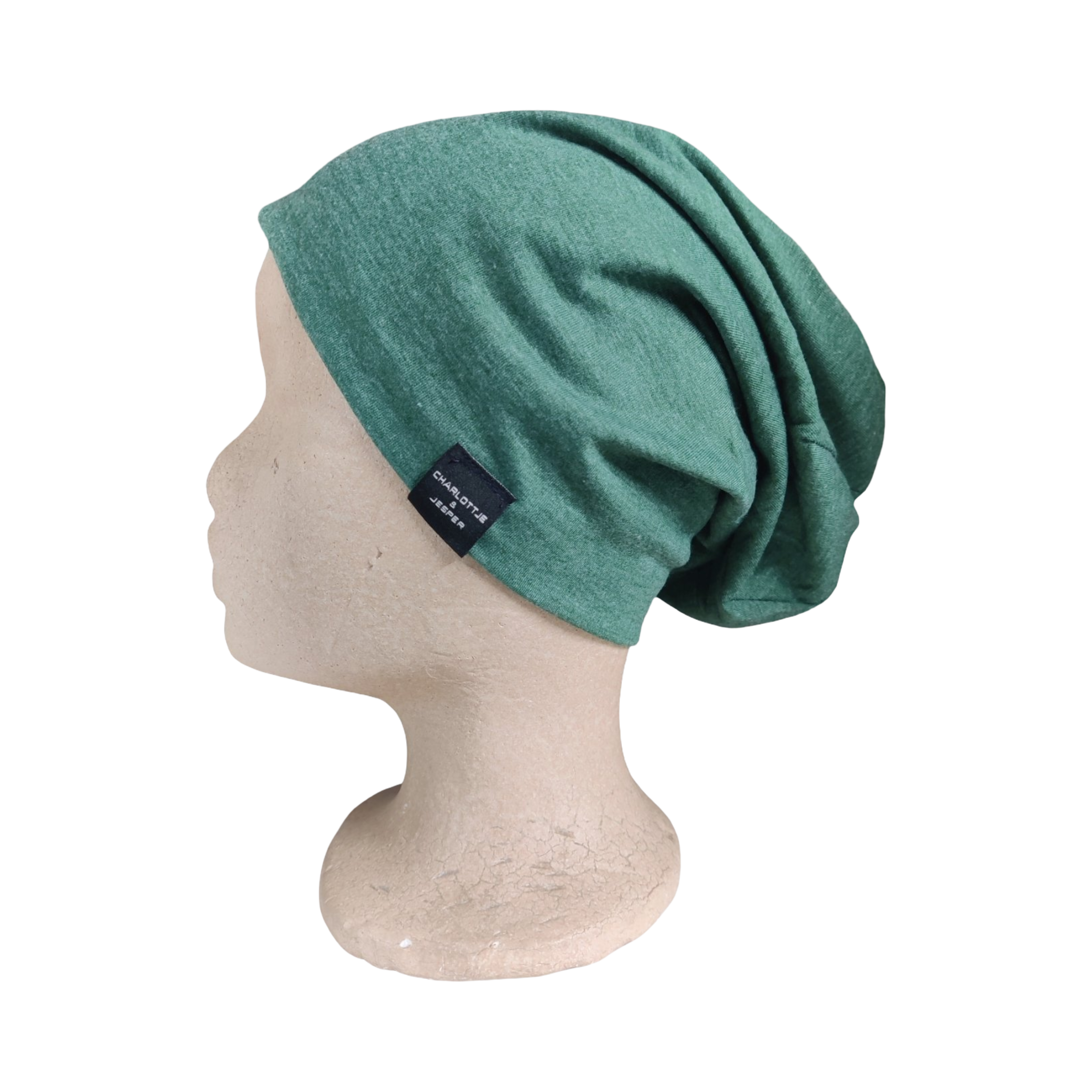 Sommer BeanieUtrecht klein grün meliert