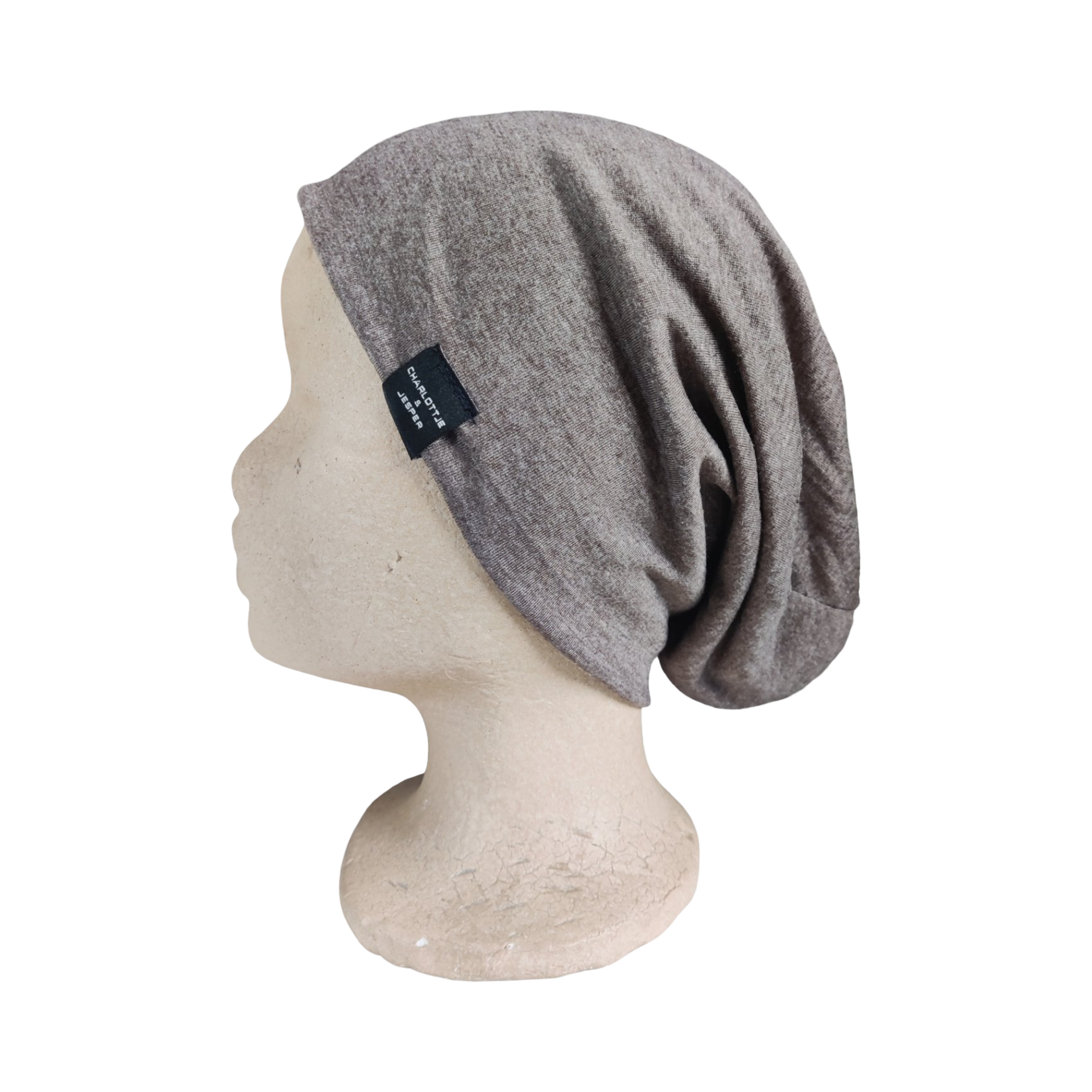 Sommer Beanie Utrecht braun meliert