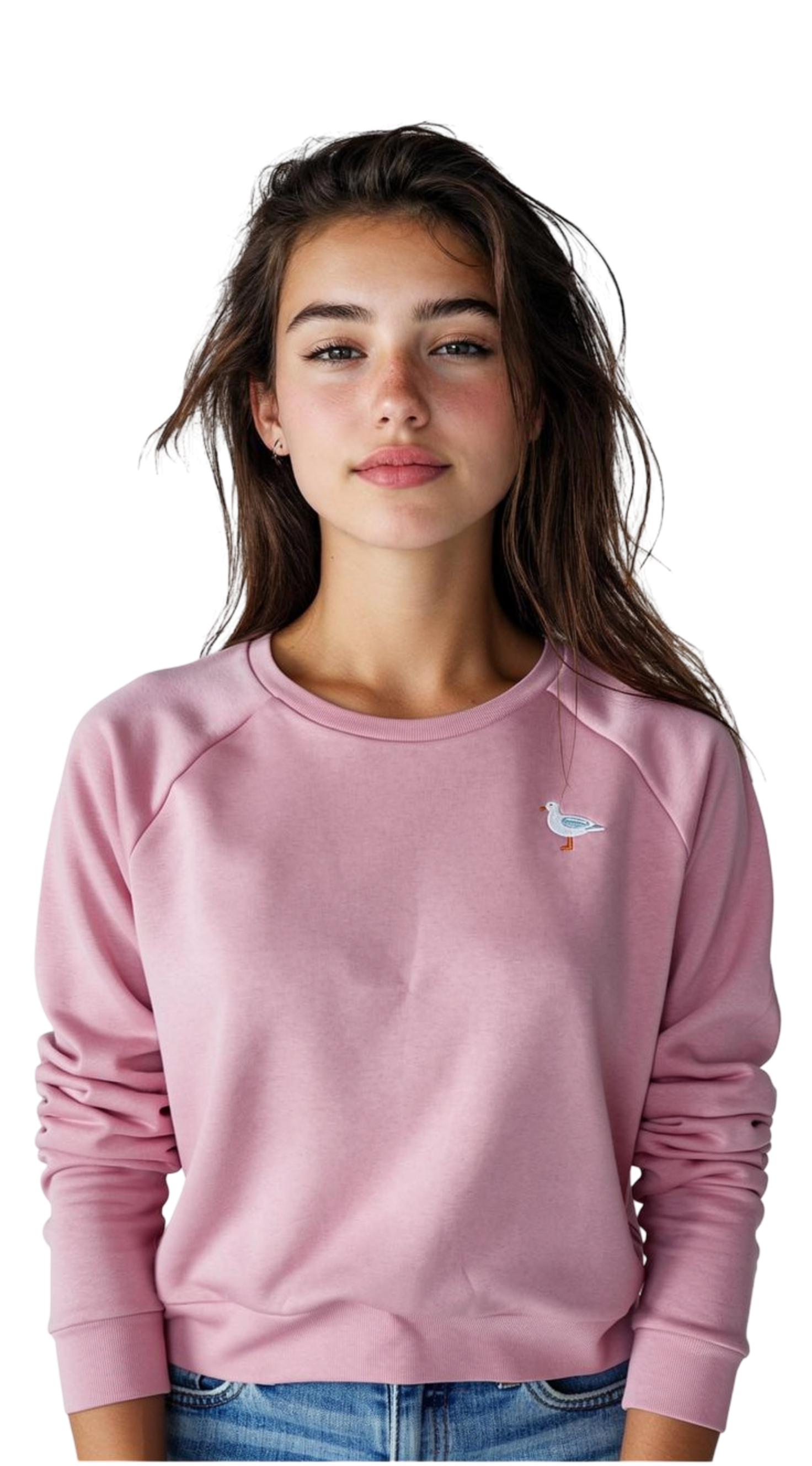 Möwe Stick Pulli rosa