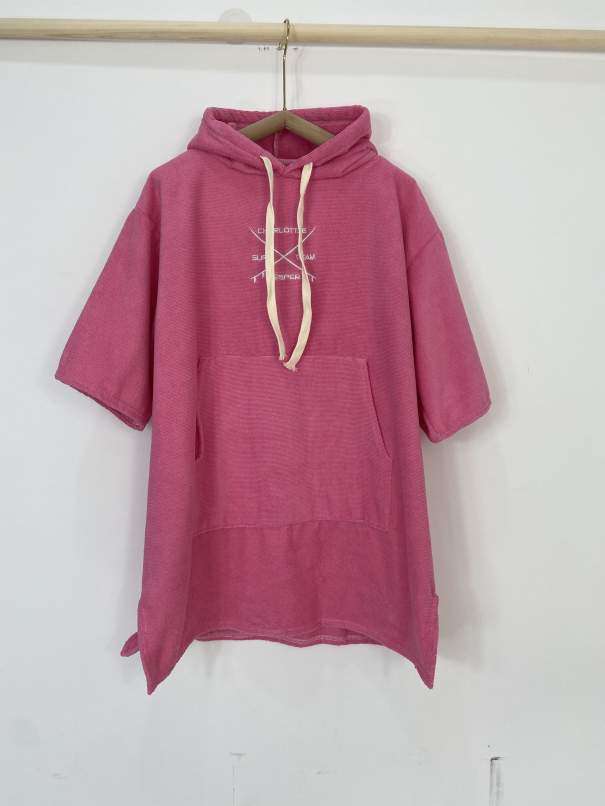 KinderSurf Poncho pink