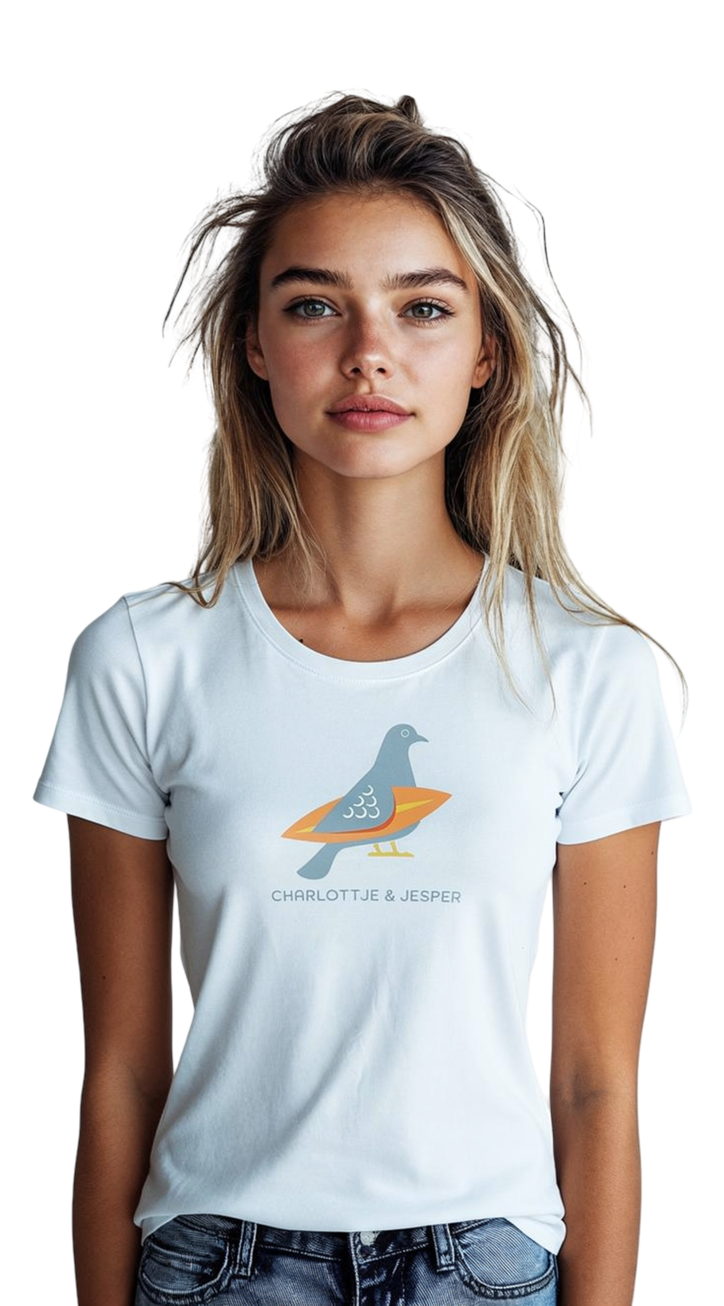 Möwe Surfboard weiß