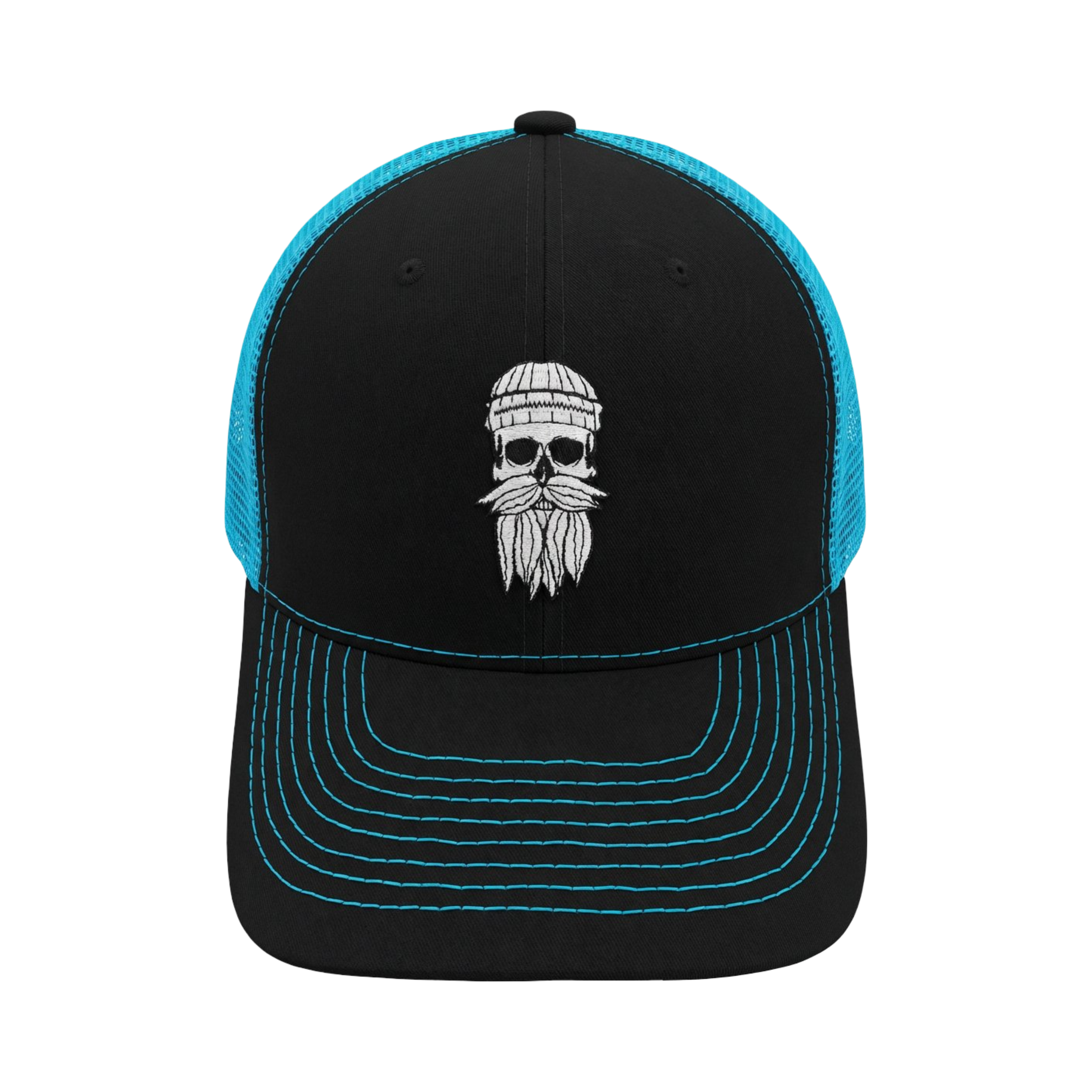 Cap Hipster Seemann schwarz blau