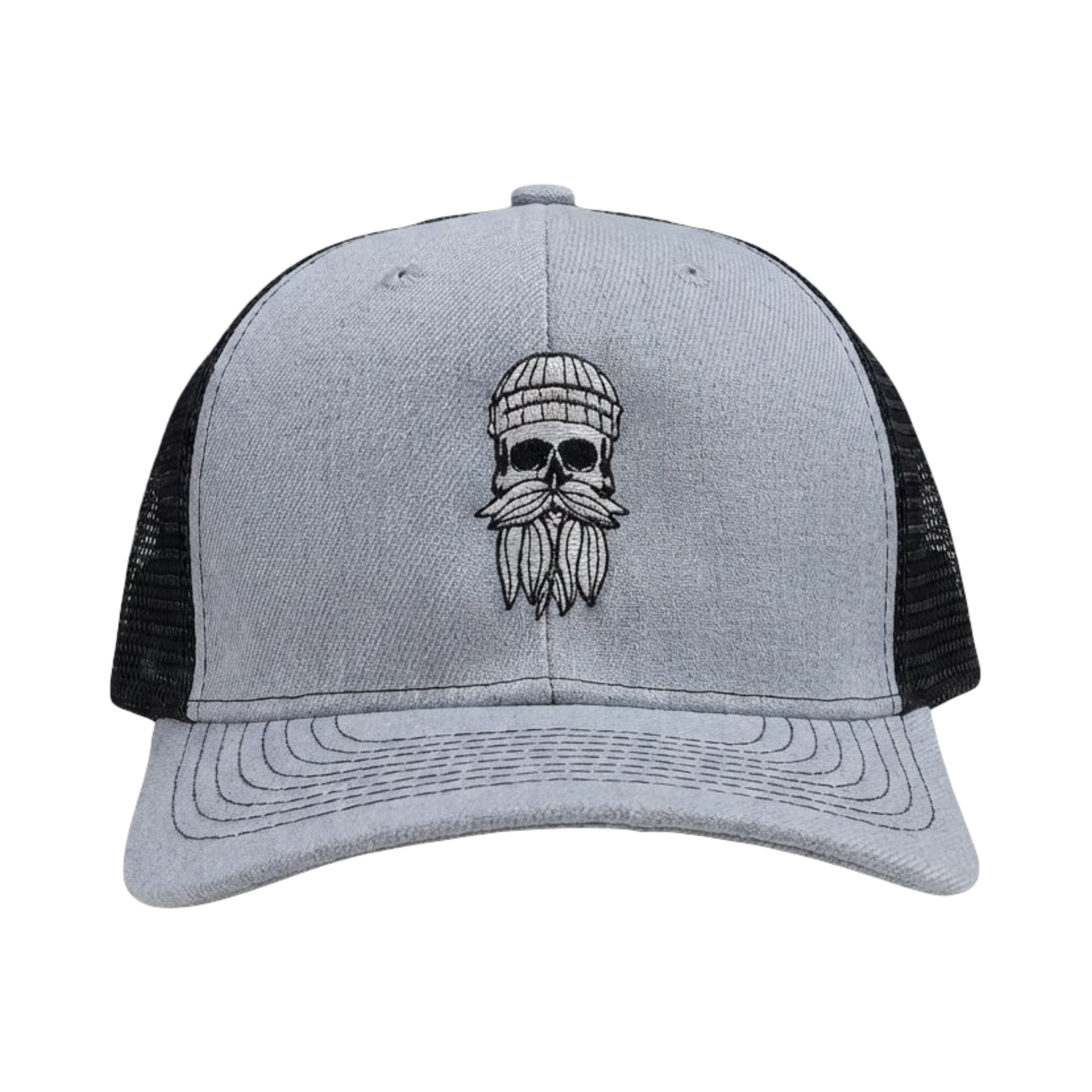 Cap Hipster Seemann hellgrau meliert