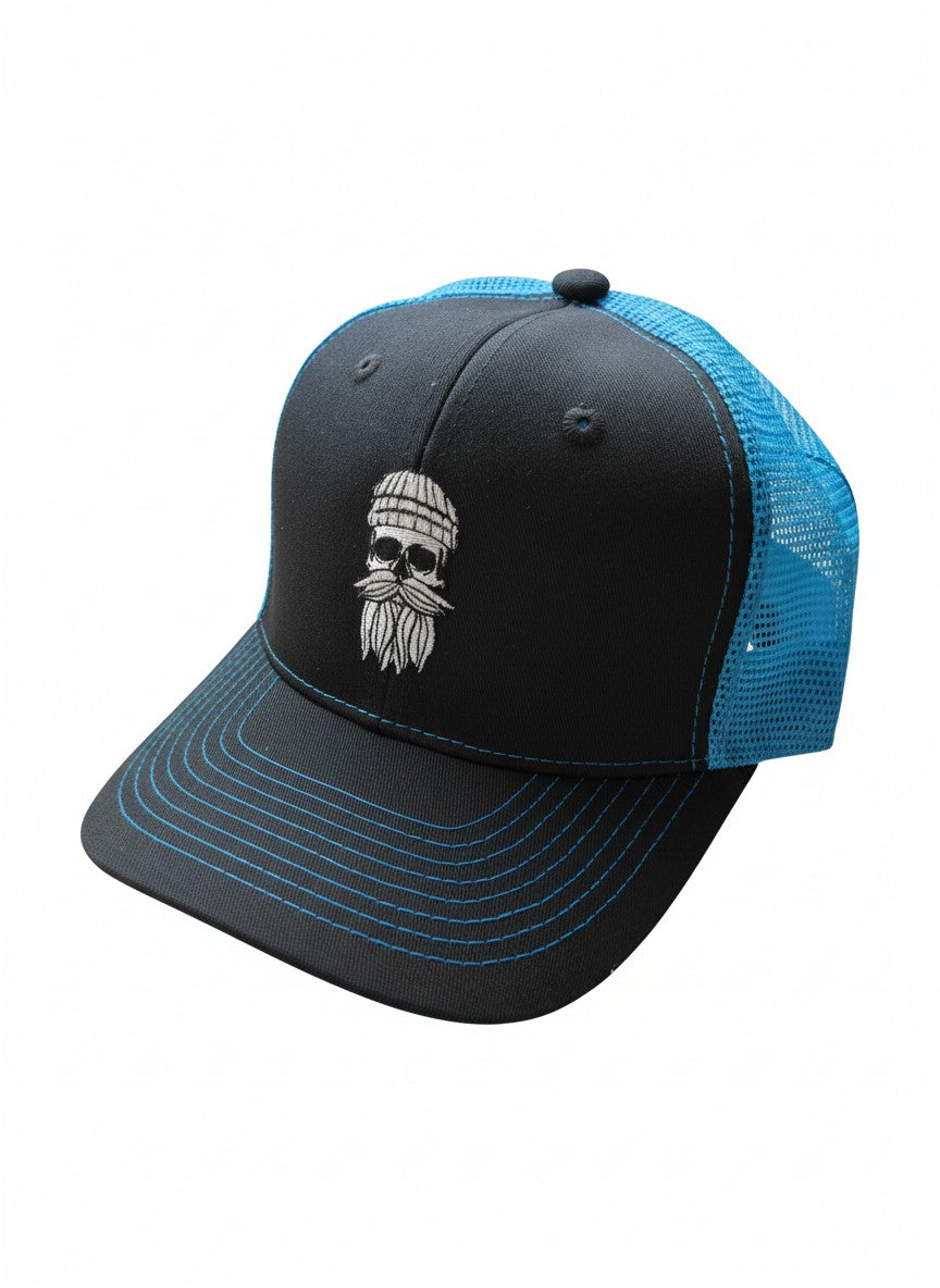 Cap Hipster Seemann schwarz blau